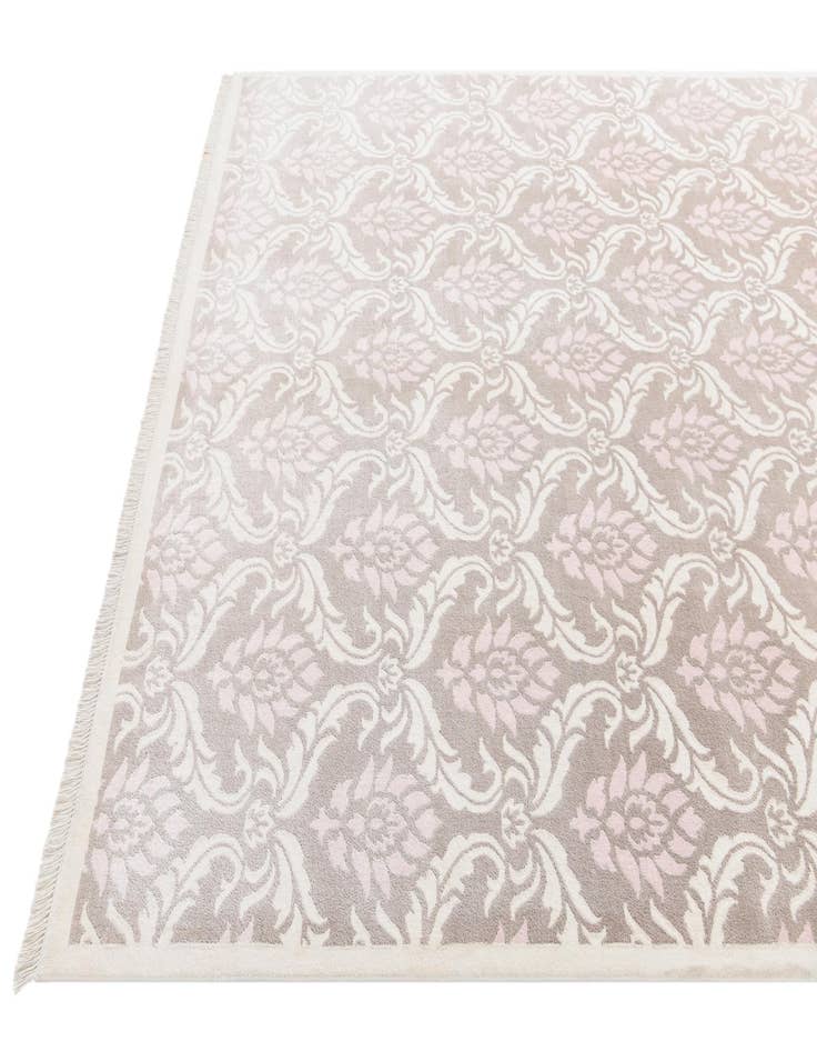 Detail image of  6' 8 x 10'  Hand Knotted Darya Wool Rug