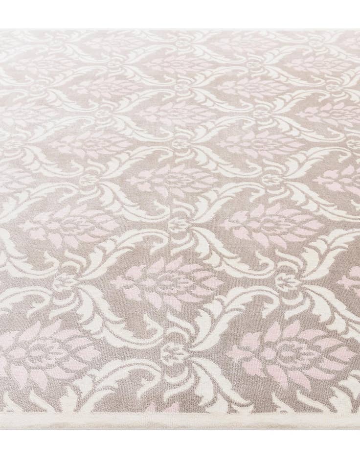 Detail image of  6' 8 x 10'  Hand Knotted Darya Wool Rug