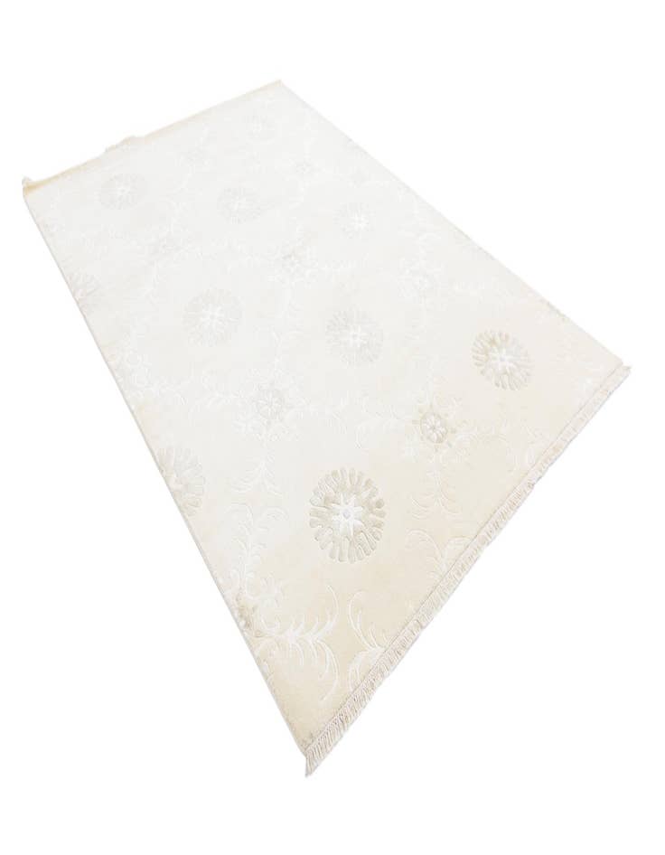 Detail image of  6' 9 x 9' 6  Hand Knotted Darya Wool Rug