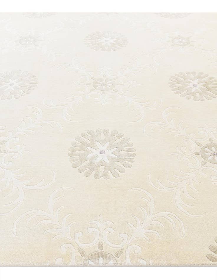 Detail image of  6' 9 x 9' 6  Hand Knotted Darya Wool Rug