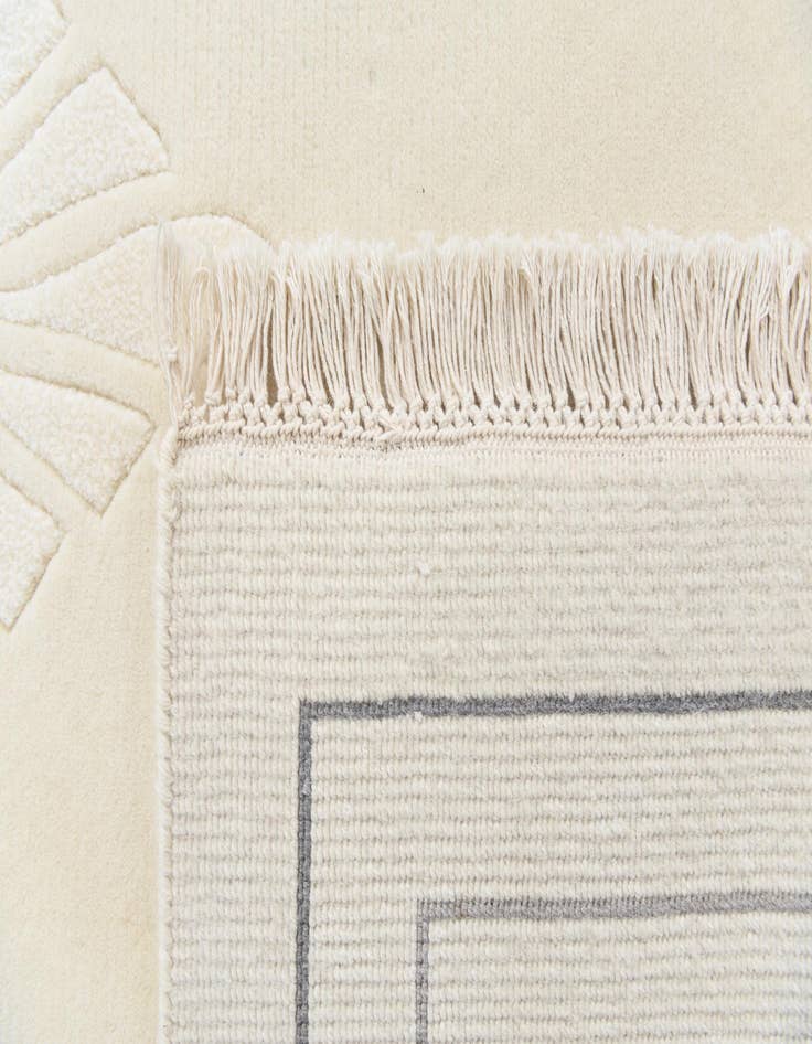 Detail image of  6' 8 x 9' 11  Hand Knotted Darya Rug