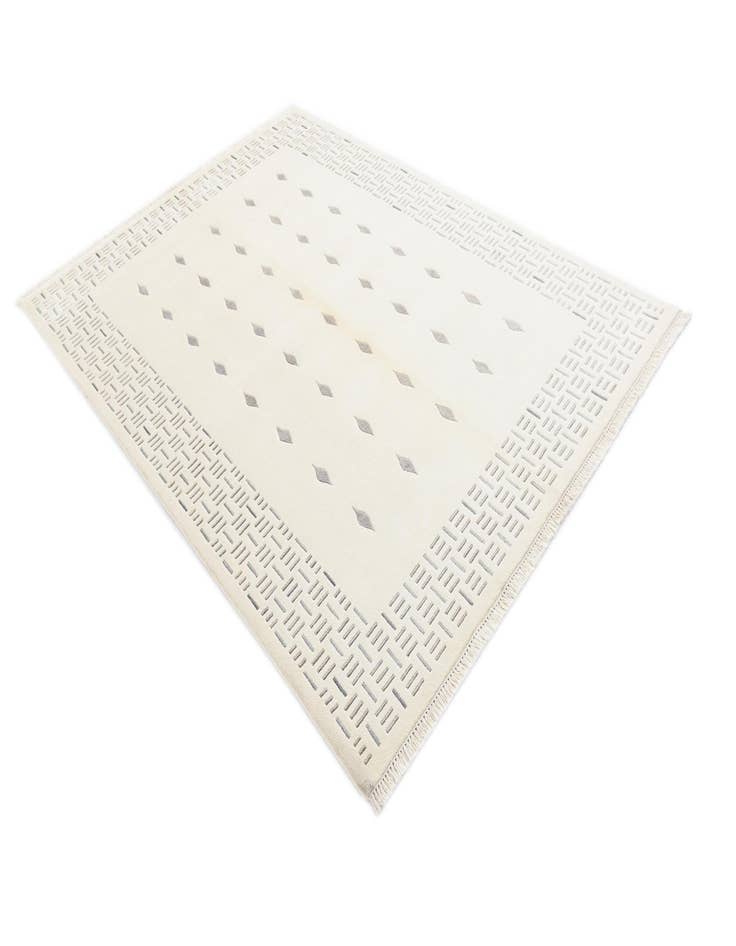 Detail image of  5' 7 x 7' 10  Hand Knotted Darya Rug