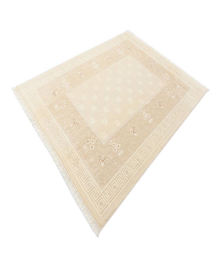 Detail image of  5' 7 x 7' 10  Hand Knotted Darya Rug