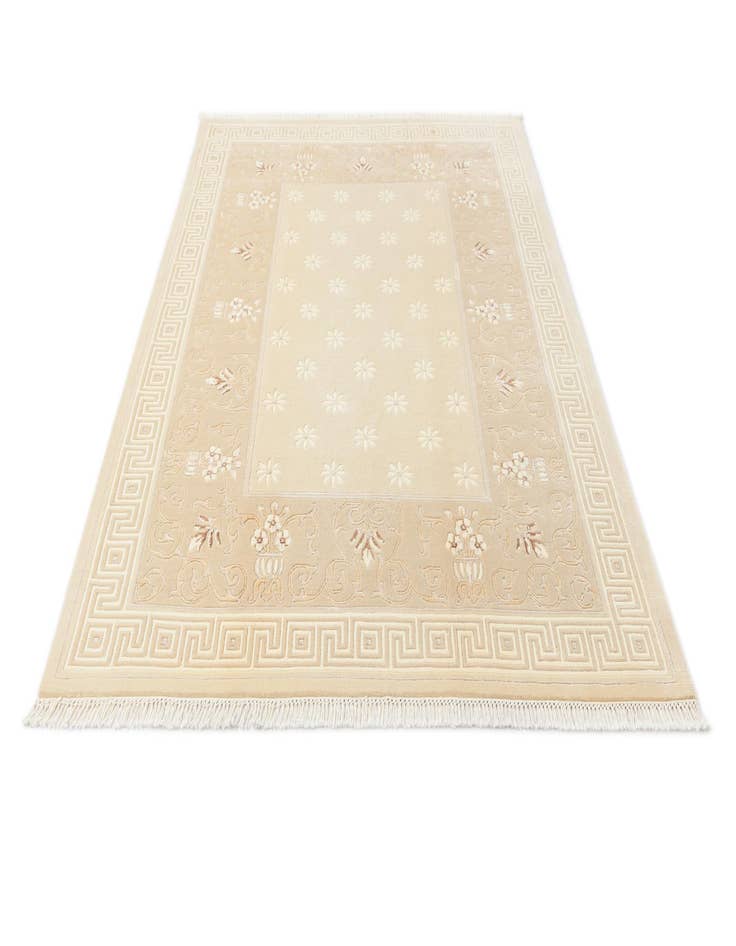 Detail image of  5' 7 x 7' 10  Hand Knotted Darya Rug