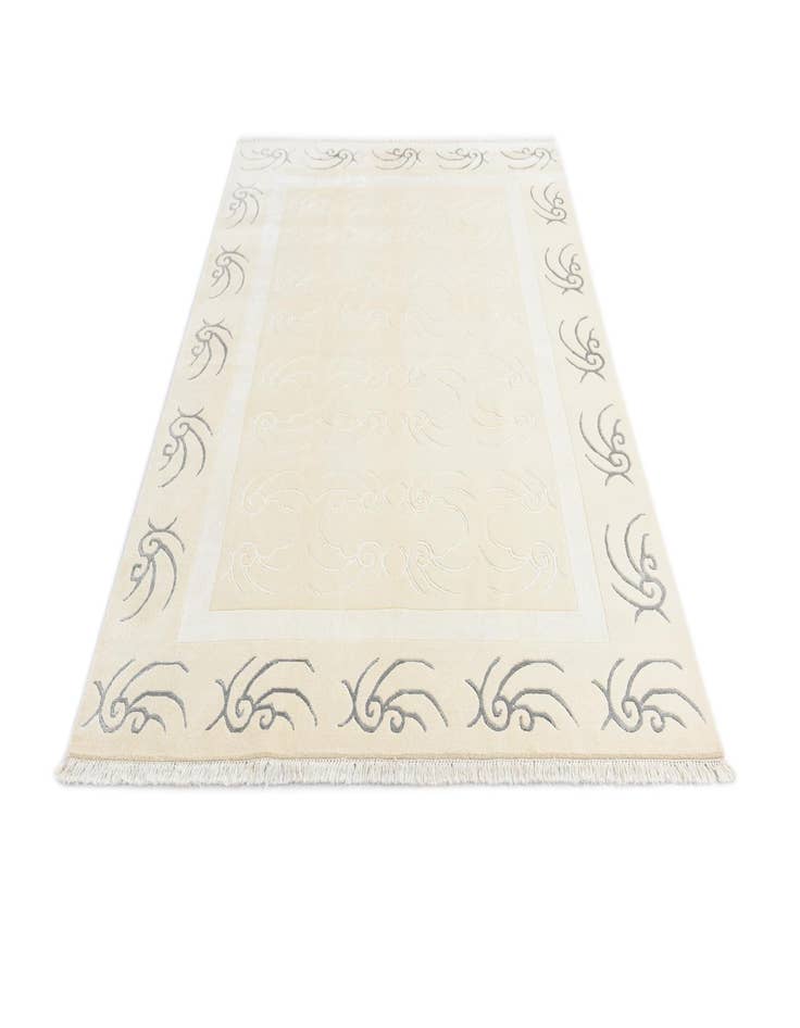 Detail image of  5' 6 x 7' 10  Hand Knotted Darya Rug