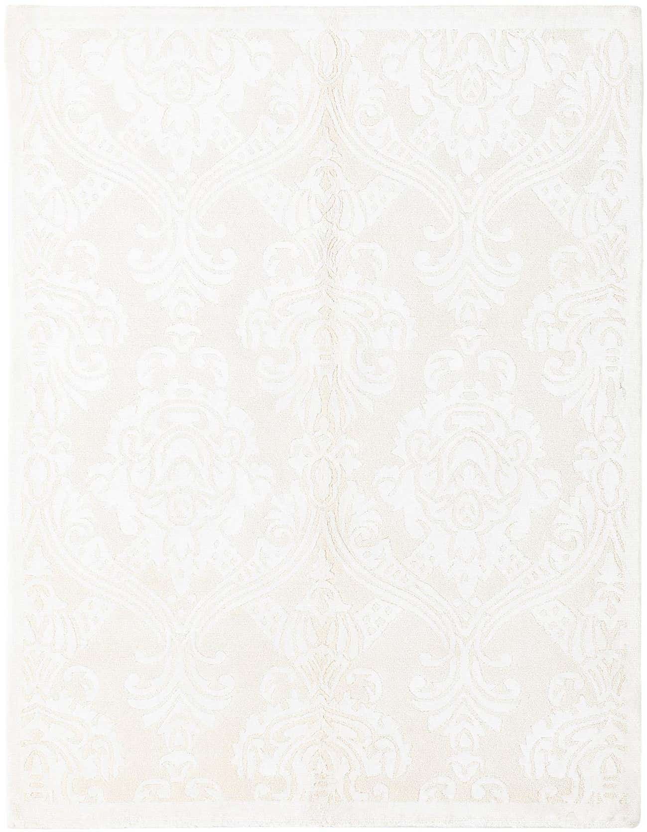 A 3x5 rectangular Darya rug in shades of brown and cream, featuring a subtle, high-pile modern Persian pattern.