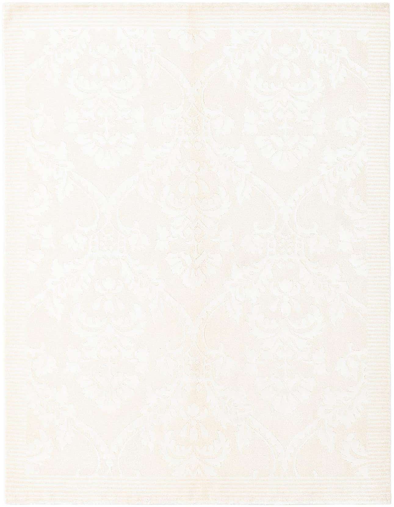 A 3x5 rectangular Darya rug in shades of brown and cream, featuring a subtle modern Persian pattern.