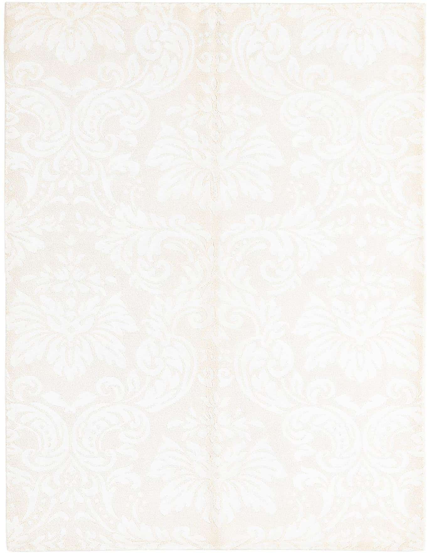 A 4x6 rectangular Darya rug in shades of brown and cream, featuring an elegant, subtle Persian pattern.