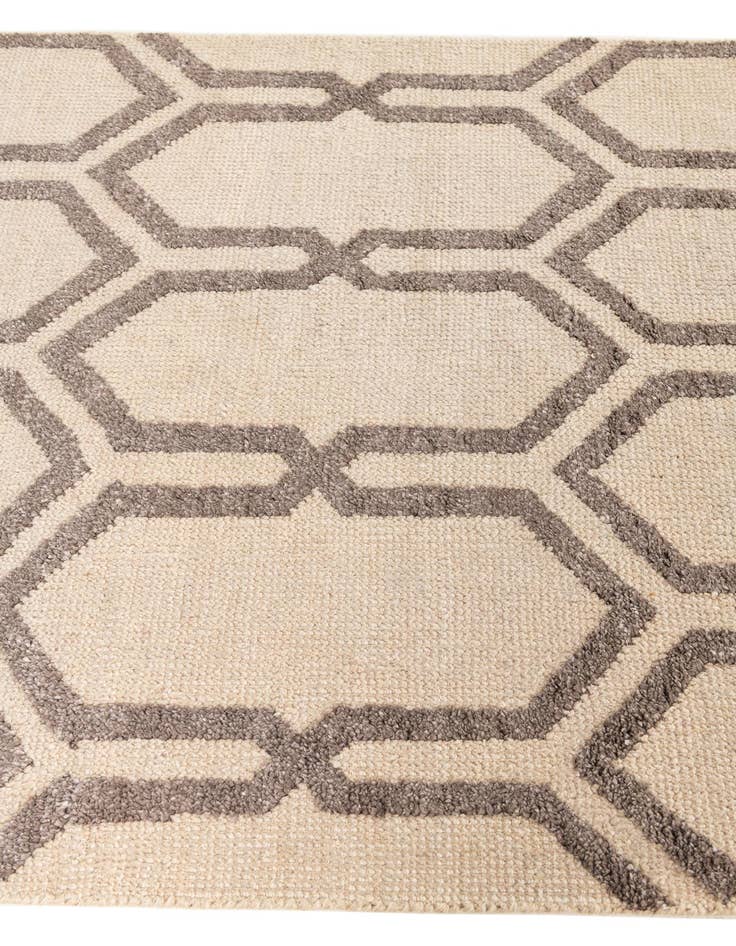 Detail image of  3' 9 x 5' 9  Hand Knotted Darya Rug