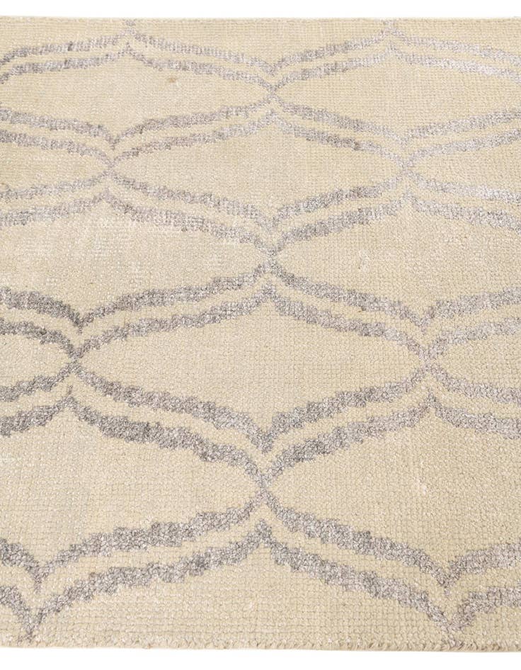 Detail image of  3' 9 x 6'  Hand Knotted Darya Rug