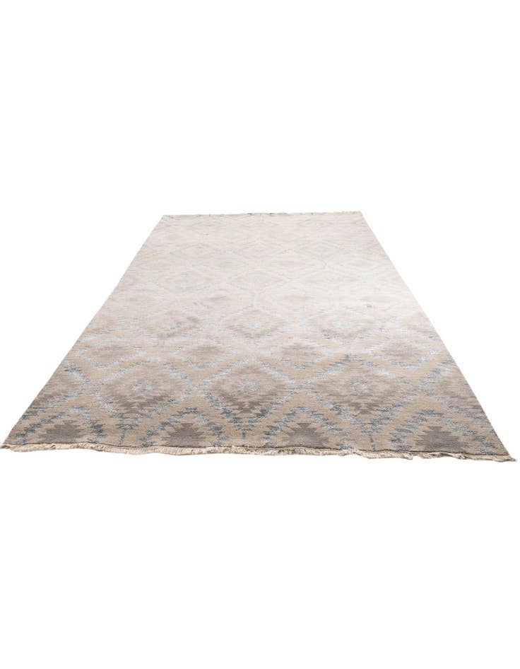 Detail image of  9' 5 x 13'  Hand Knotted Darya Rug