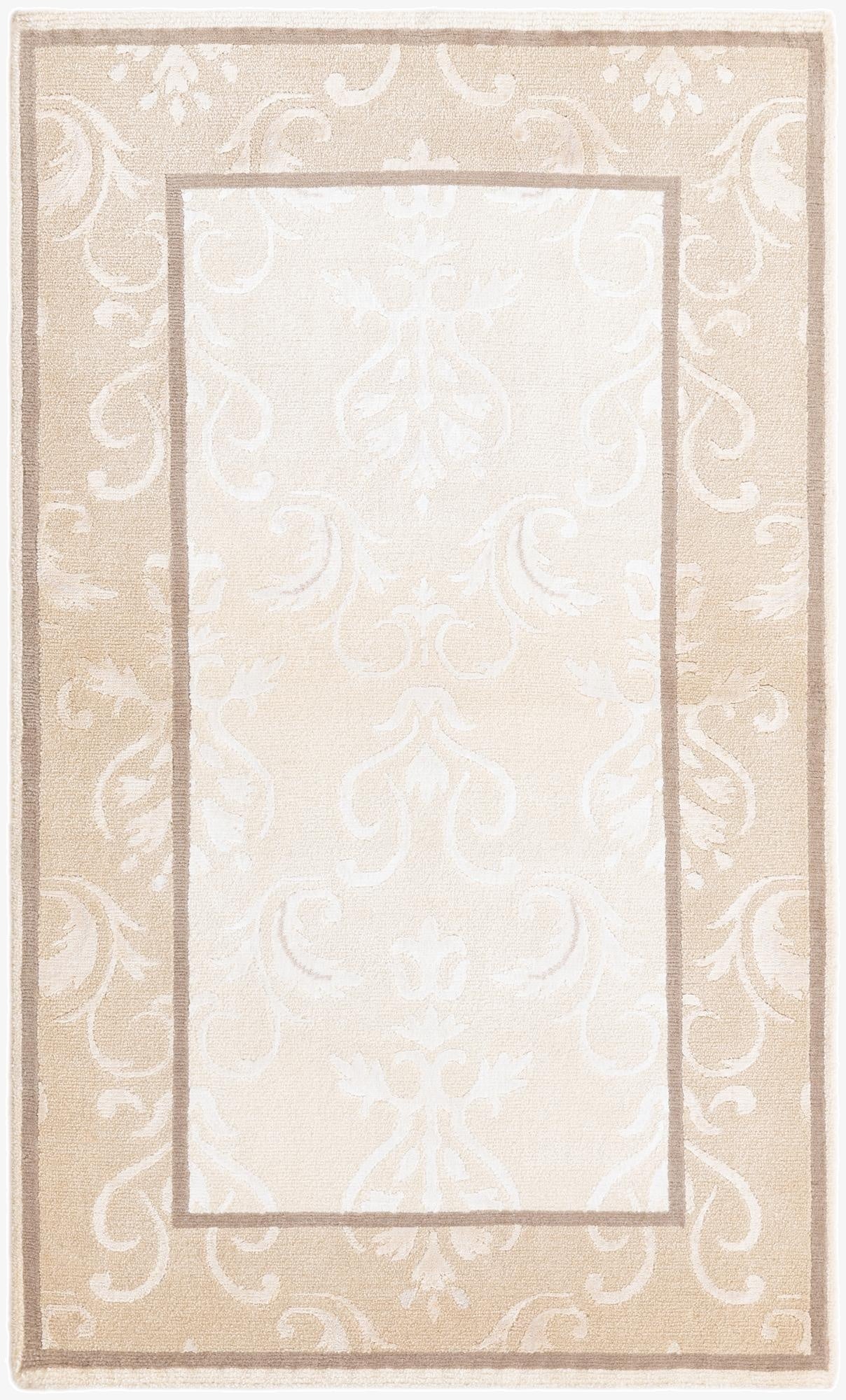  2' 11 x 5'  Hand Knotted Darya Wool Rug