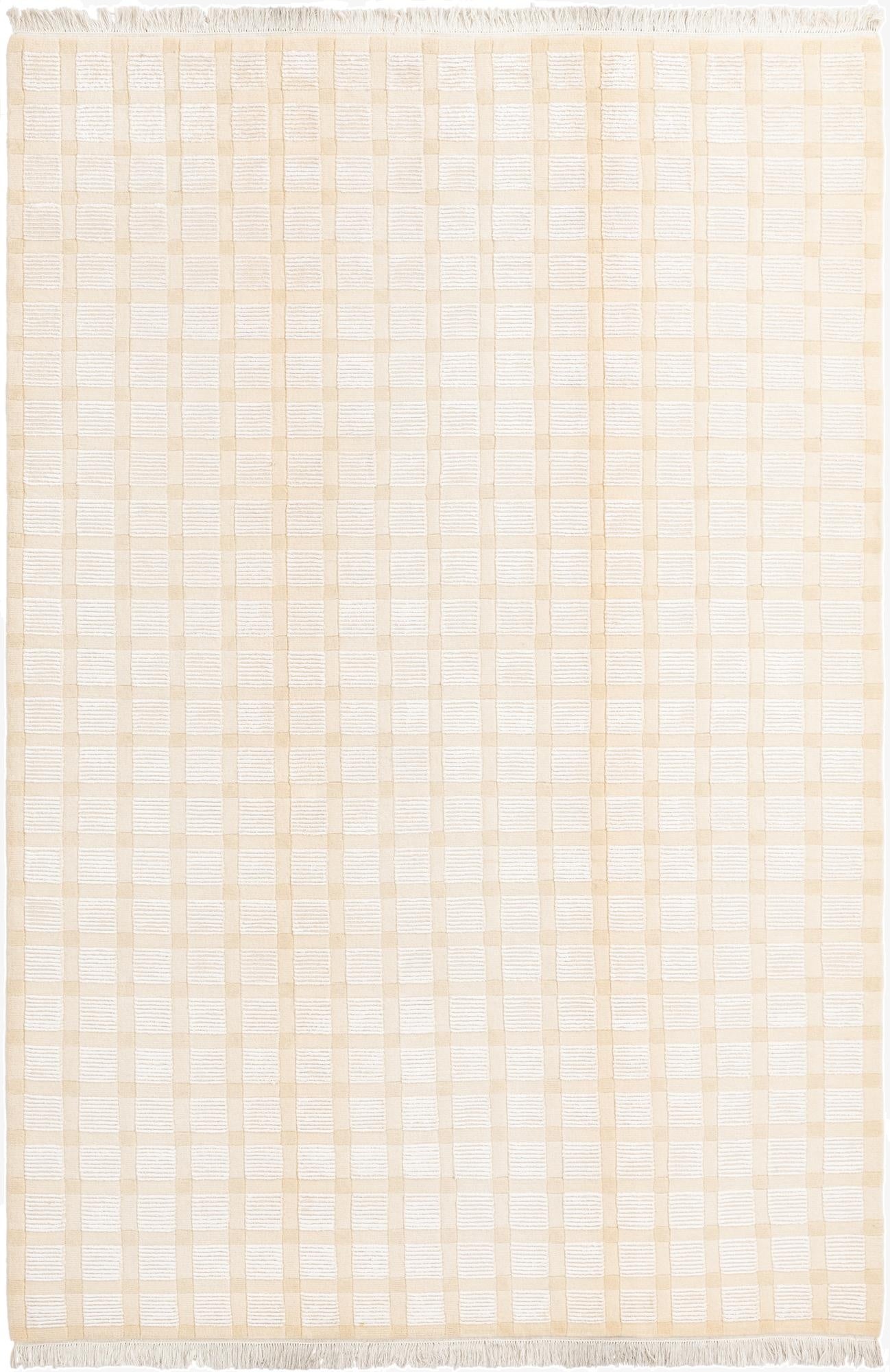  6' 5 x 9' 9  Hand Knotted Darya Wool Rug