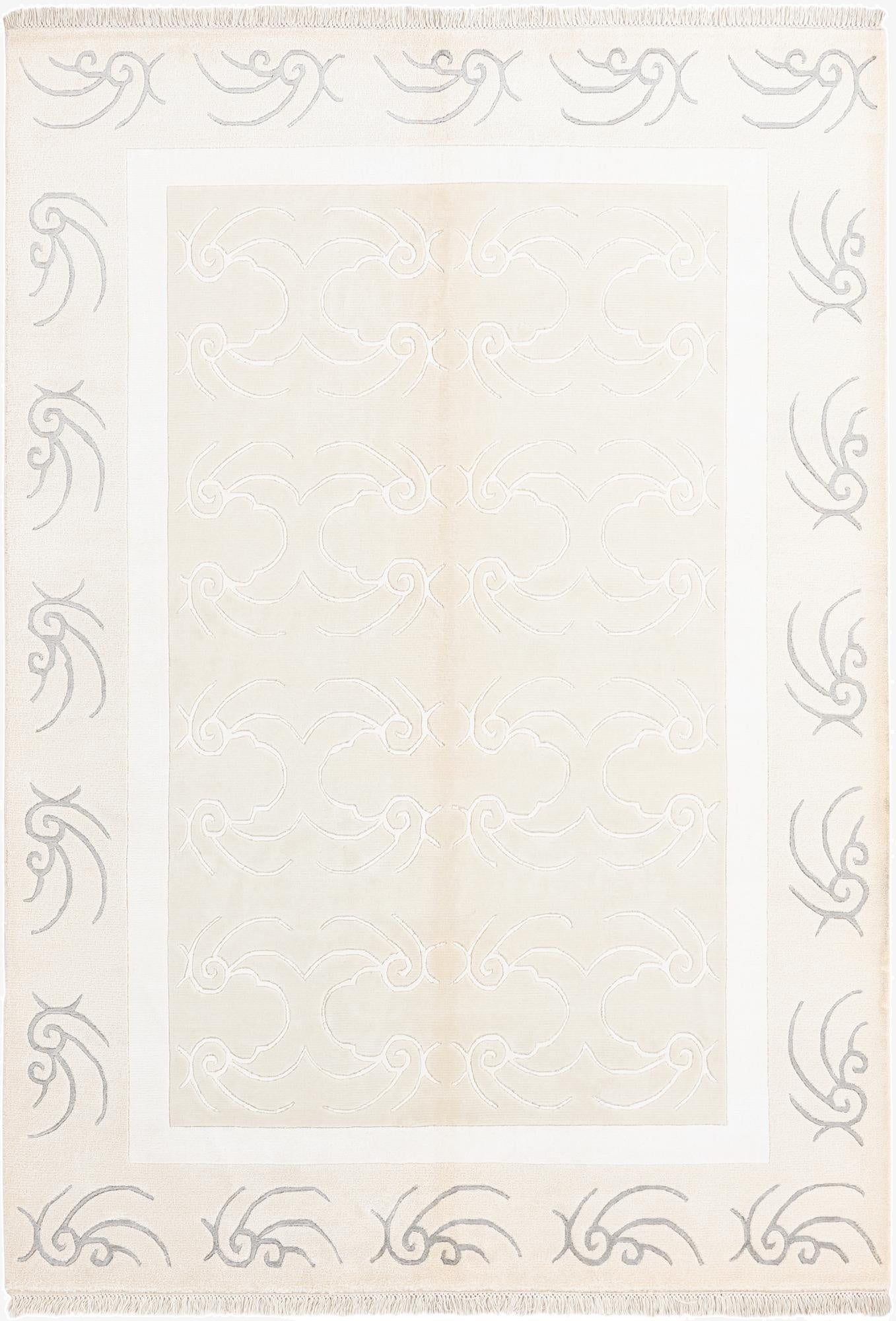  5' 7 x 7' 11  Hand Knotted Darya Wool Rug