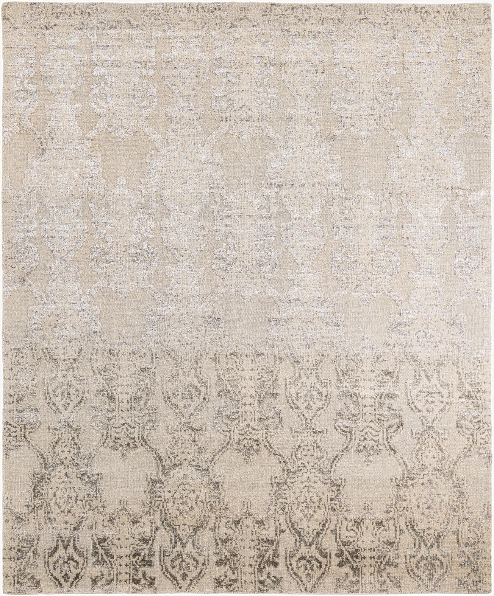  7' 10 x 9' 7  Hand Knotted Darya Rug