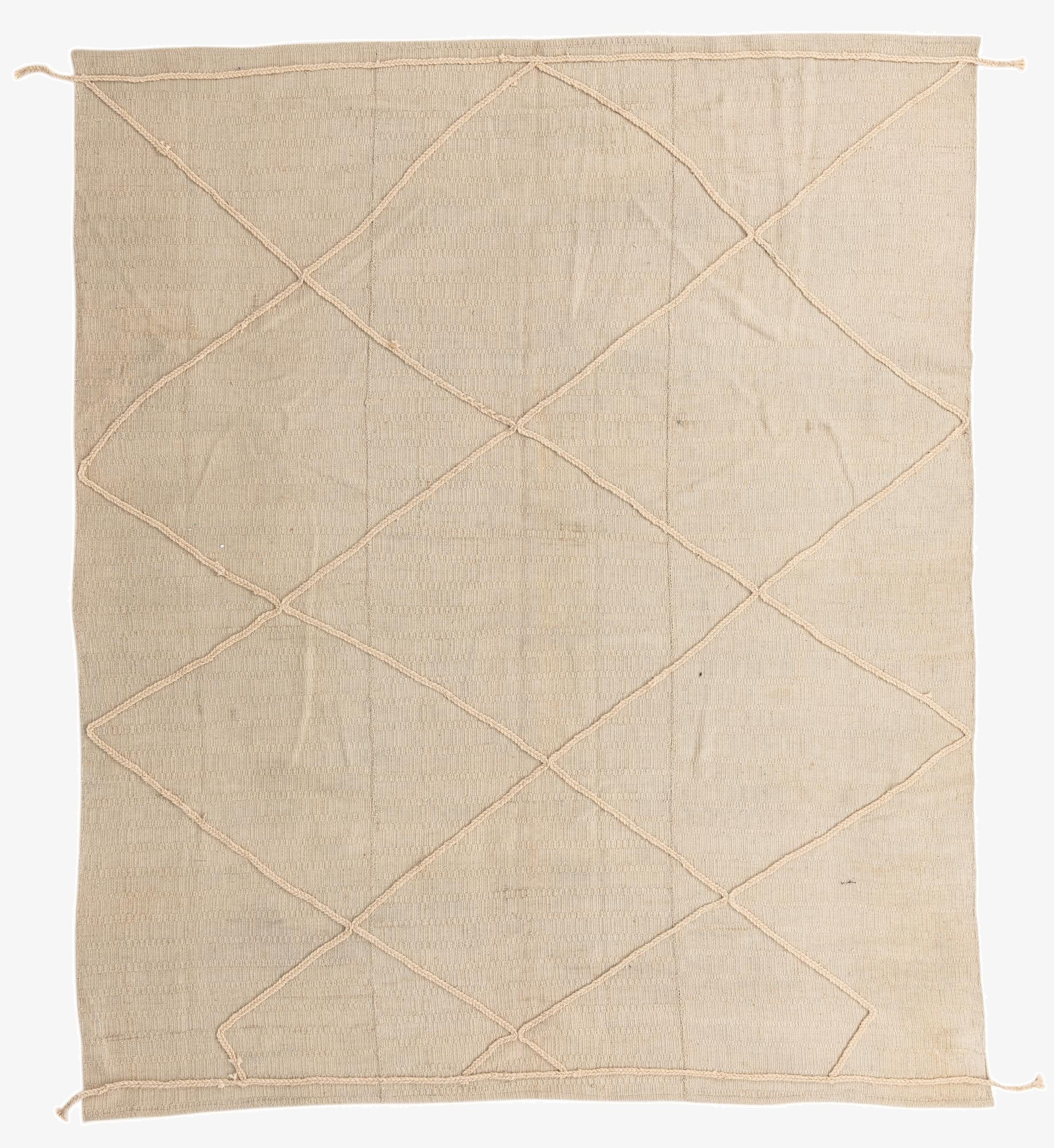  7' 11 x 9' 6  Hand Knotted Darya Wool Rug