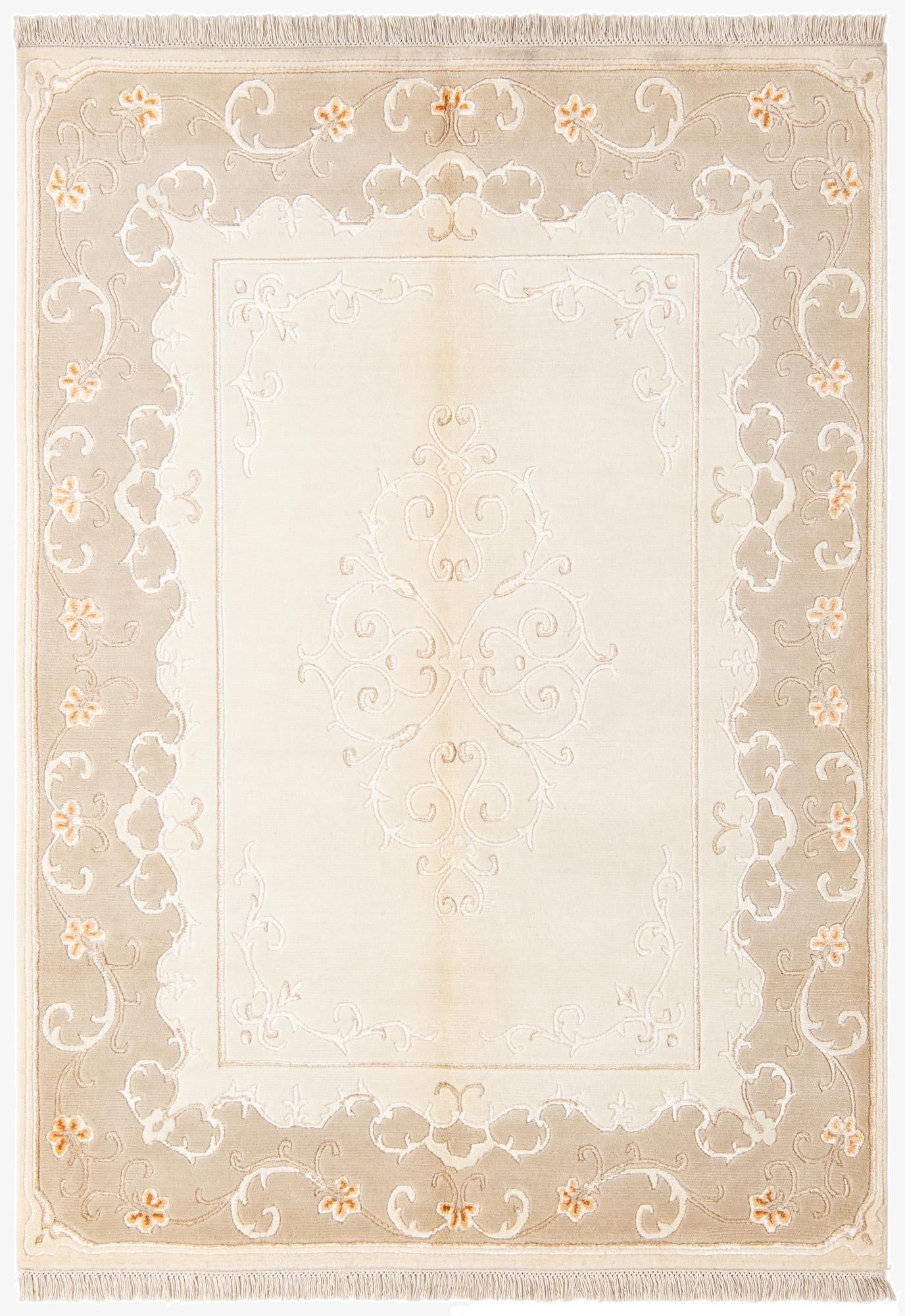  4' 11 x 6' 11  Hand Knotted Darya Wool Rug
