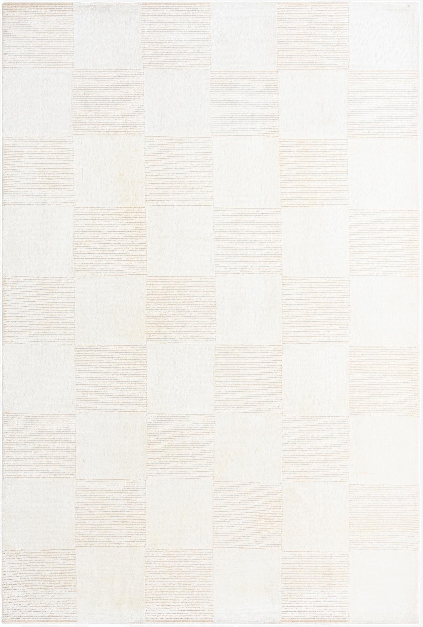  6' 8 x 9' 11  Hand Knotted Darya Wool Rug