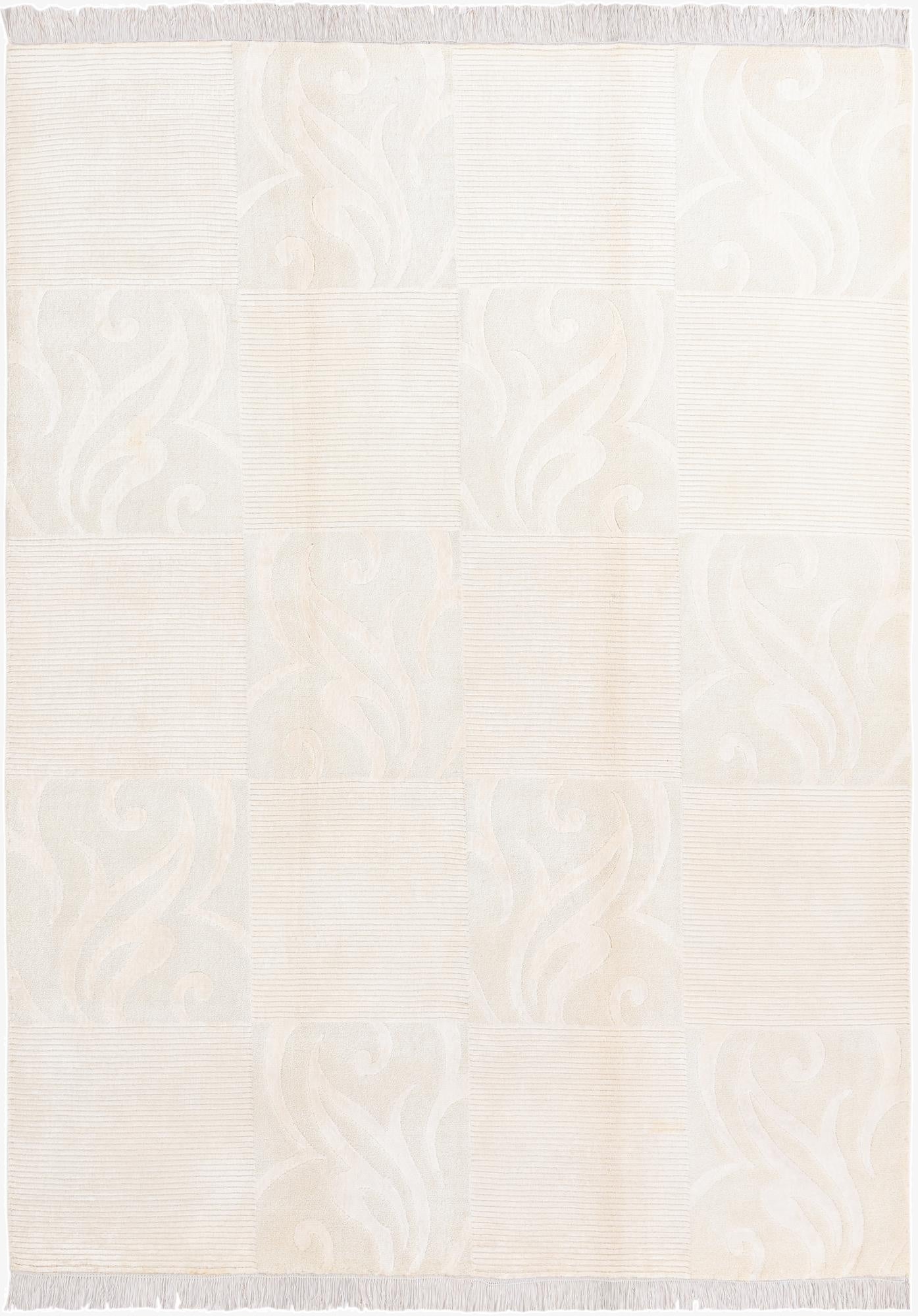  5' 9 x 8'  Hand Knotted Darya Wool Rug
