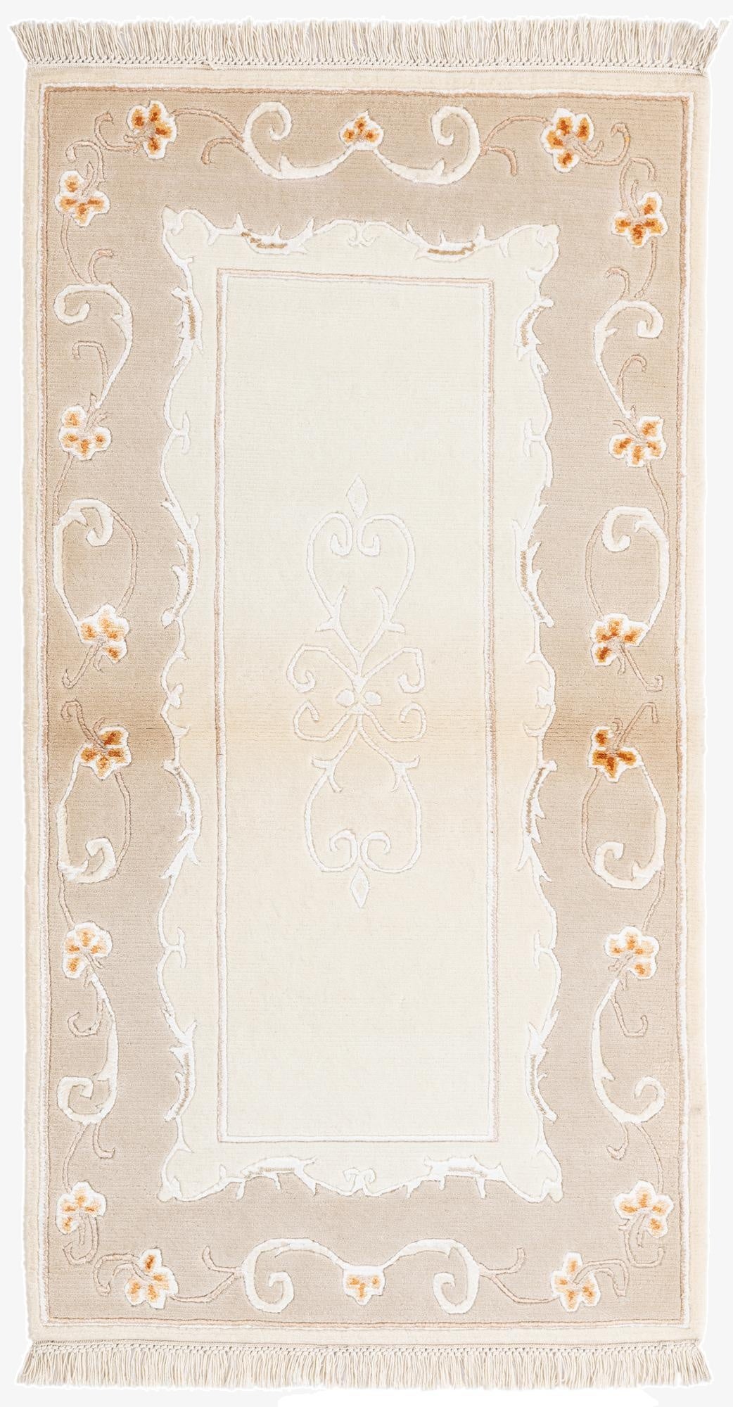  2' 9 x 5' 1  Hand Knotted Darya Wool Rug