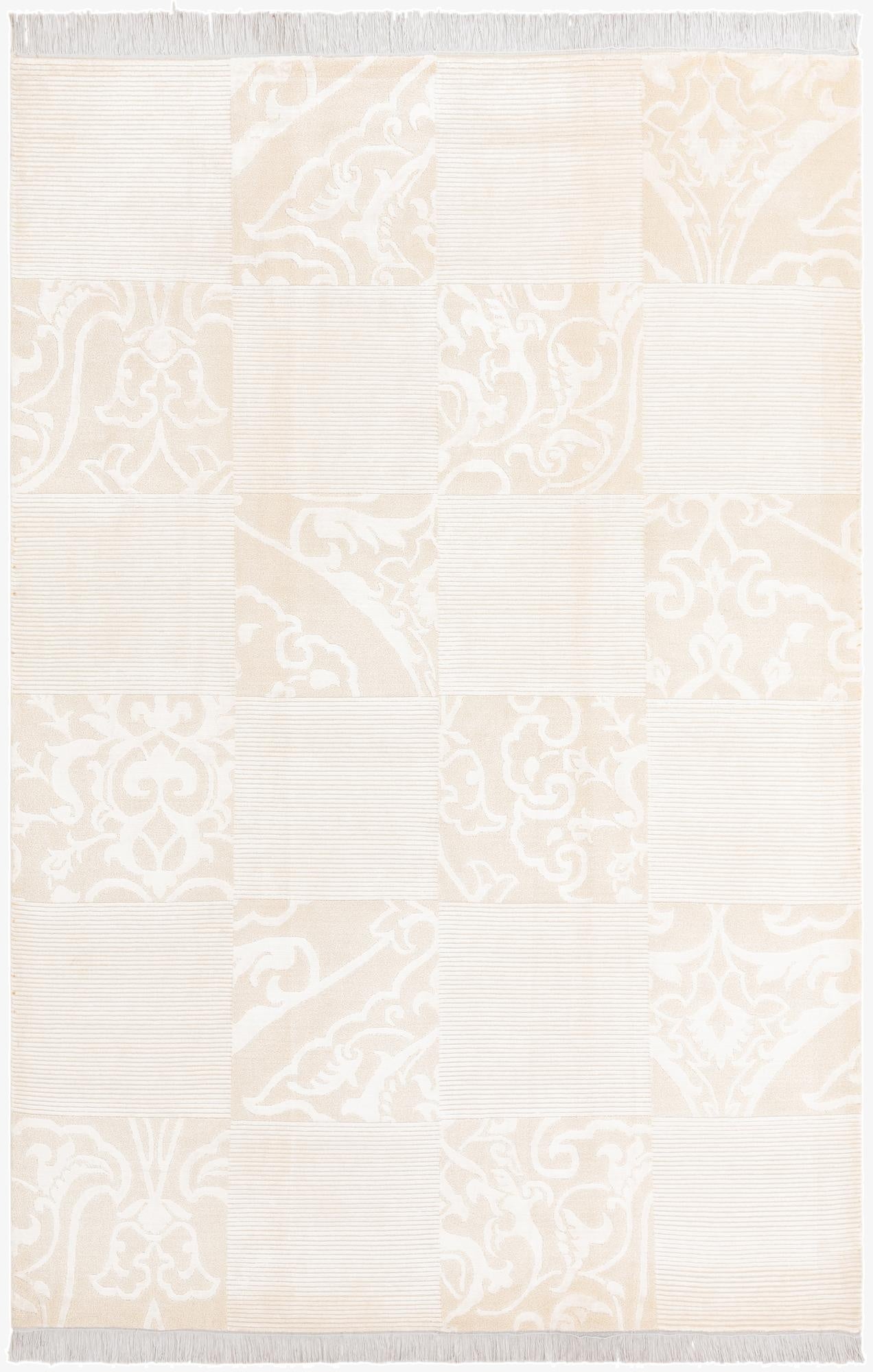  6' 9 x 10'  Hand Knotted Darya Wool Rug