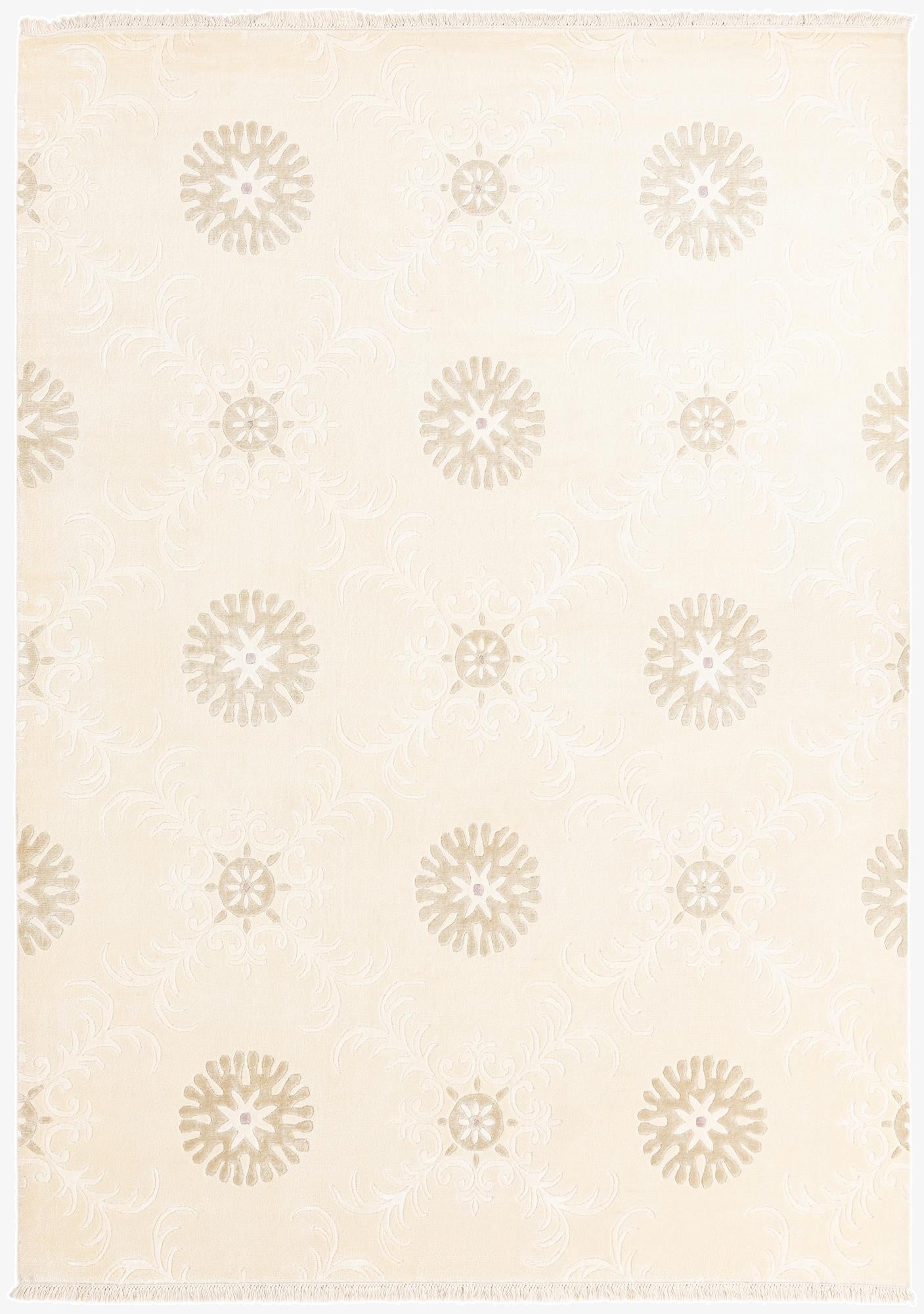  6' 9 x 9' 6  Hand Knotted Darya Wool Rug