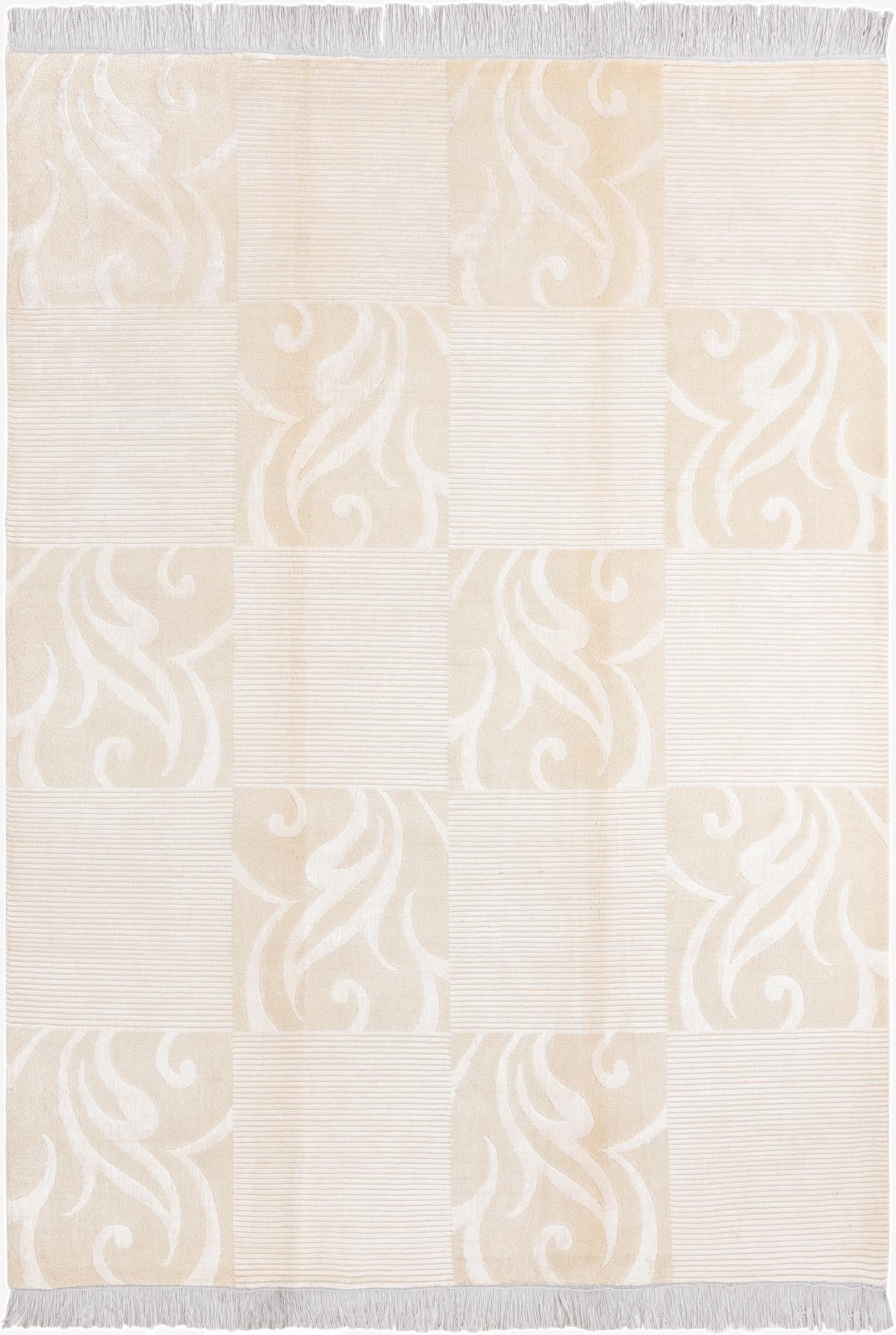  5' 10 x 8'  Hand Knotted Darya Wool Rug