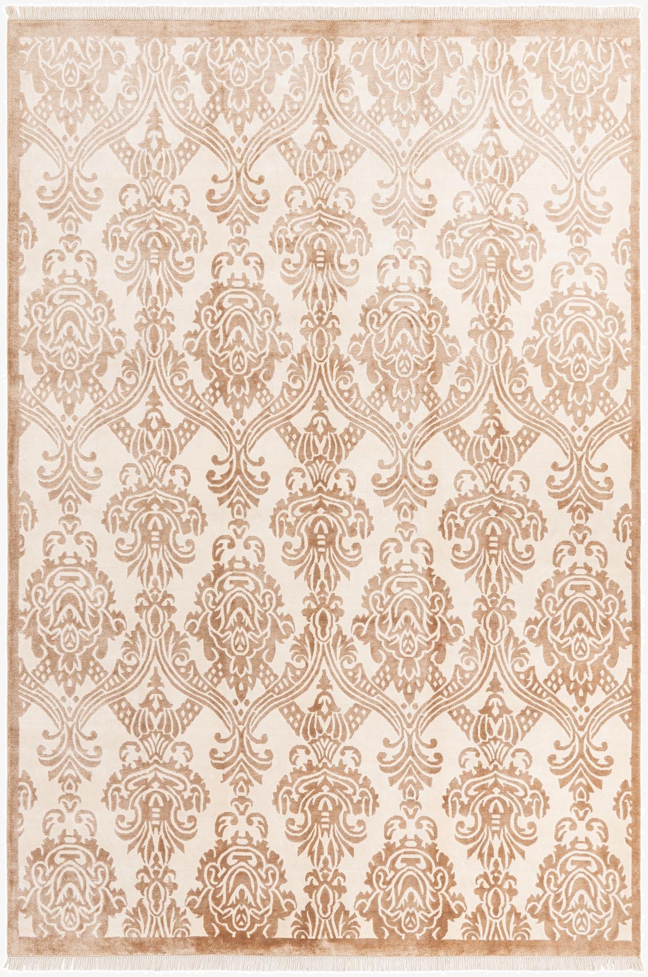  6' 9 x 9' 11  Hand Knotted Darya Wool Rug