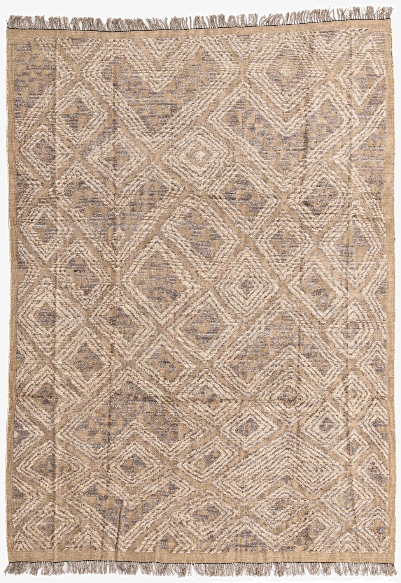  7' 9 x 10' 8  Hand Knotted Darya Wool Rug