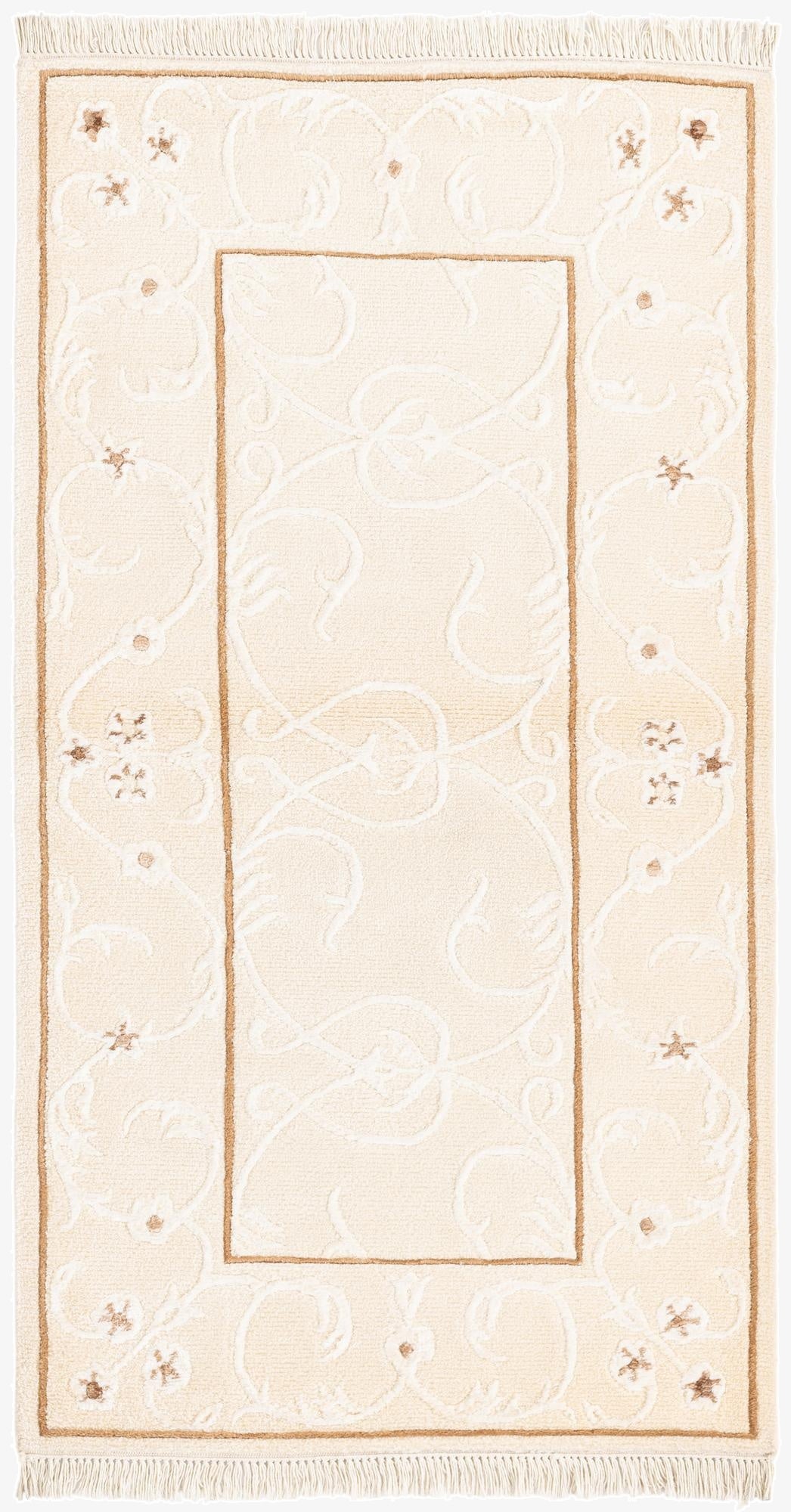  2' 8 x 4' 11  Hand Knotted Darya Wool Rug