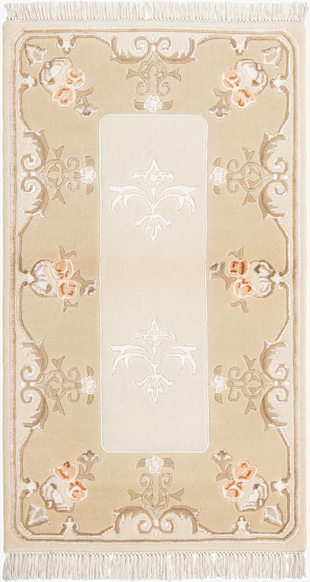  2' 8 x 4' 9  Hand Knotted Darya Wool Rug