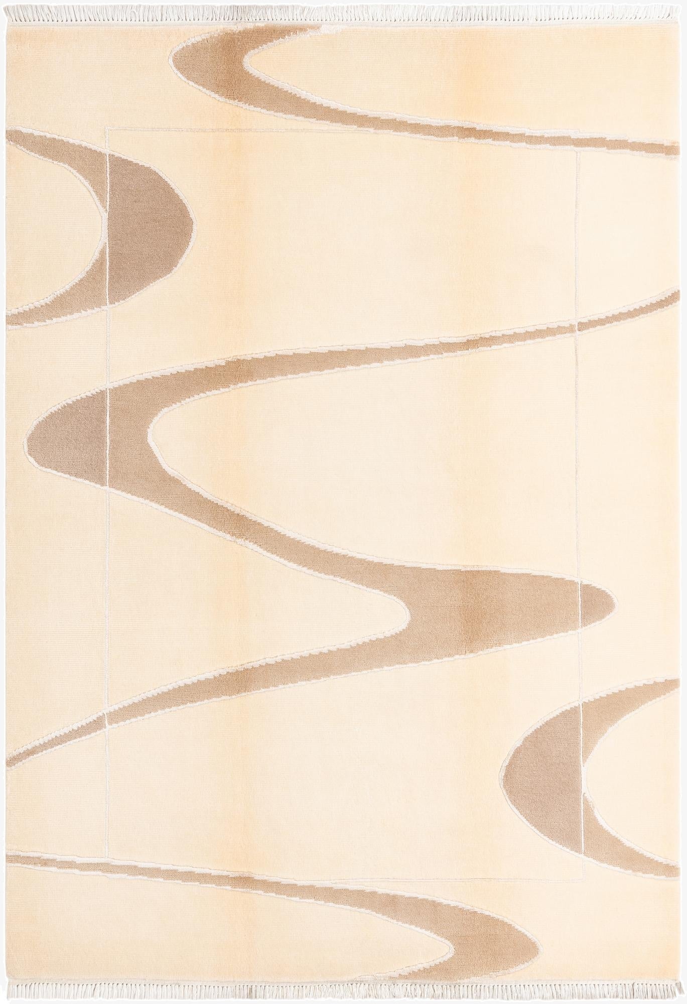  5' 8 x 8'  Hand Knotted Darya Wool Rug