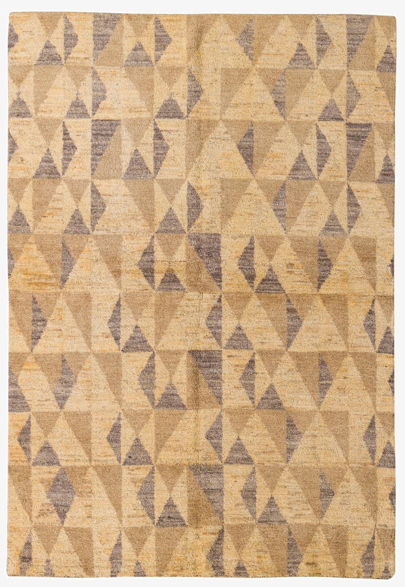  5' 7 x 8'  Hand Knotted Darya Wool Rug