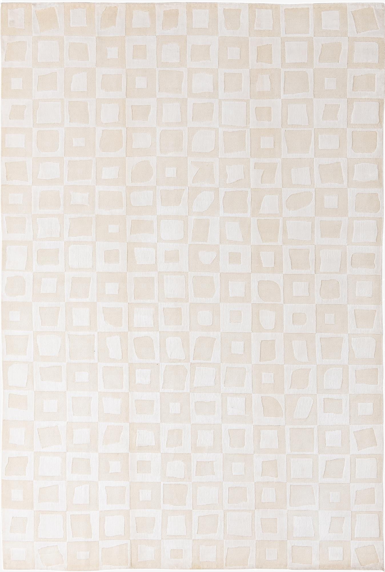  6' 8 x 9' 11  Hand Knotted Darya Wool Rug