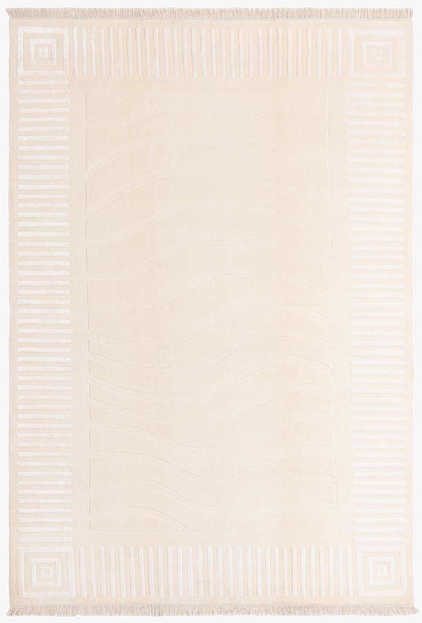  6' 7 x 9' 10  Hand Knotted Darya Wool Rug