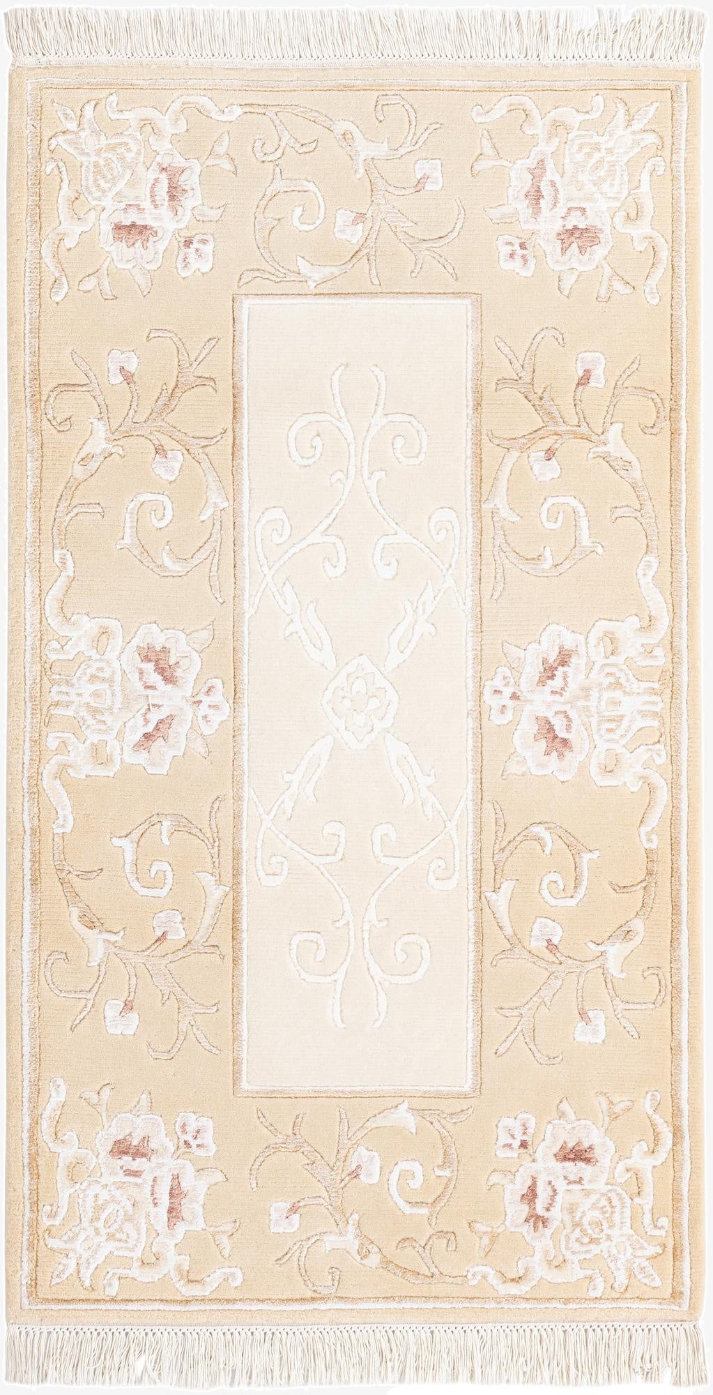  2' 9 x 5'  Hand Knotted Darya Wool Rug