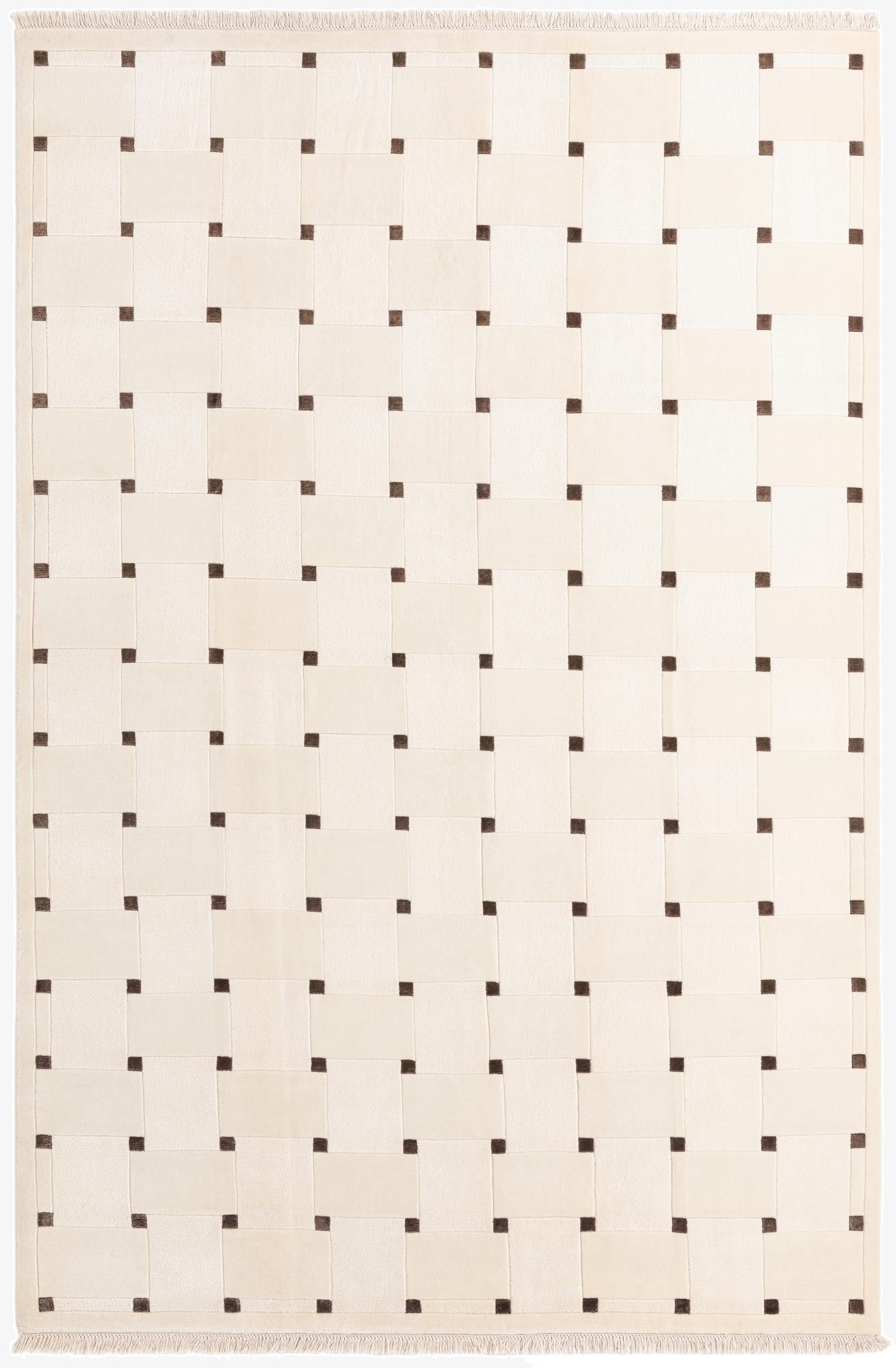  6' 6 x 9' 11  Hand Knotted Darya Wool Rug