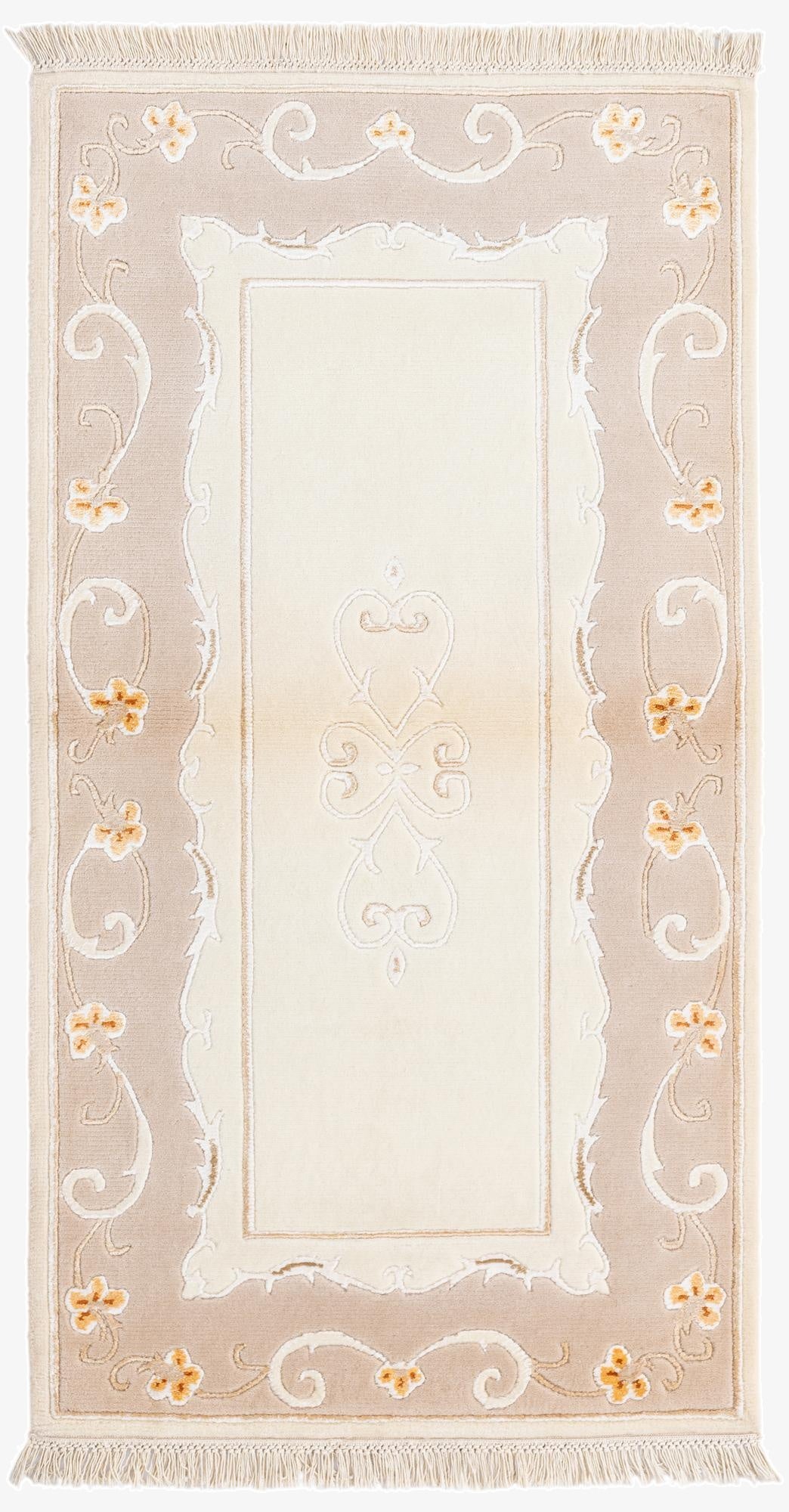  2' 8 x 5' 1  Hand Knotted Darya Wool Rug