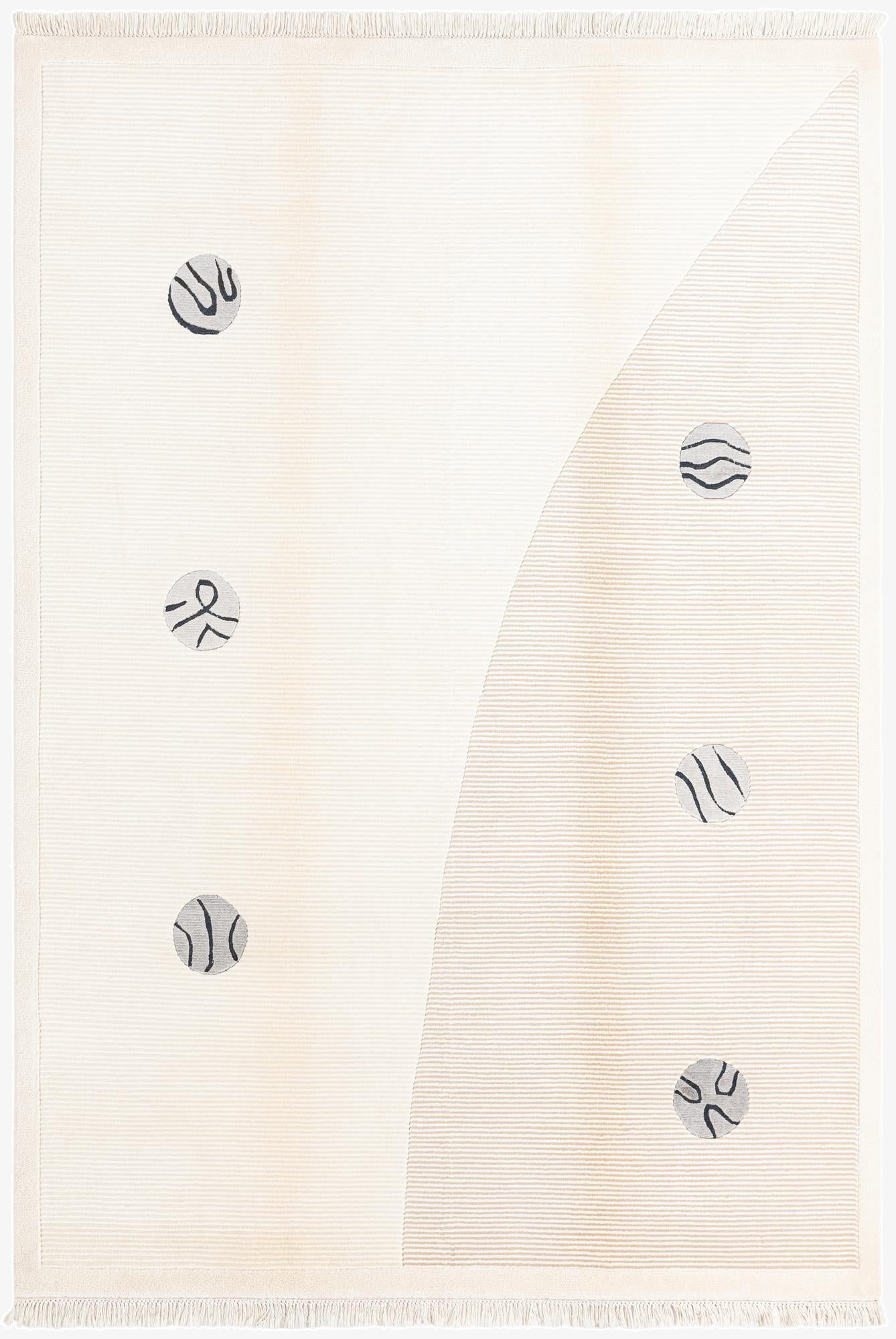  5' 6 x 7' 10  Hand Knotted Darya Wool Rug