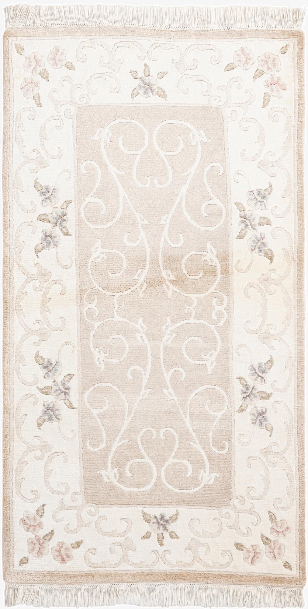  2' 8 x 4' 11  Hand Knotted Darya Wool Rug