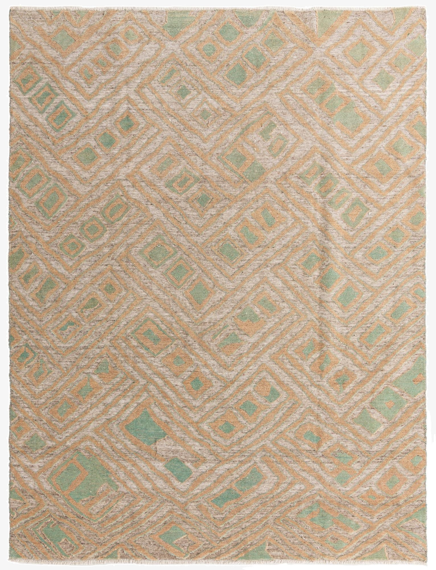  7' 11 x 10' 6  Hand Knotted Darya Wool Rug