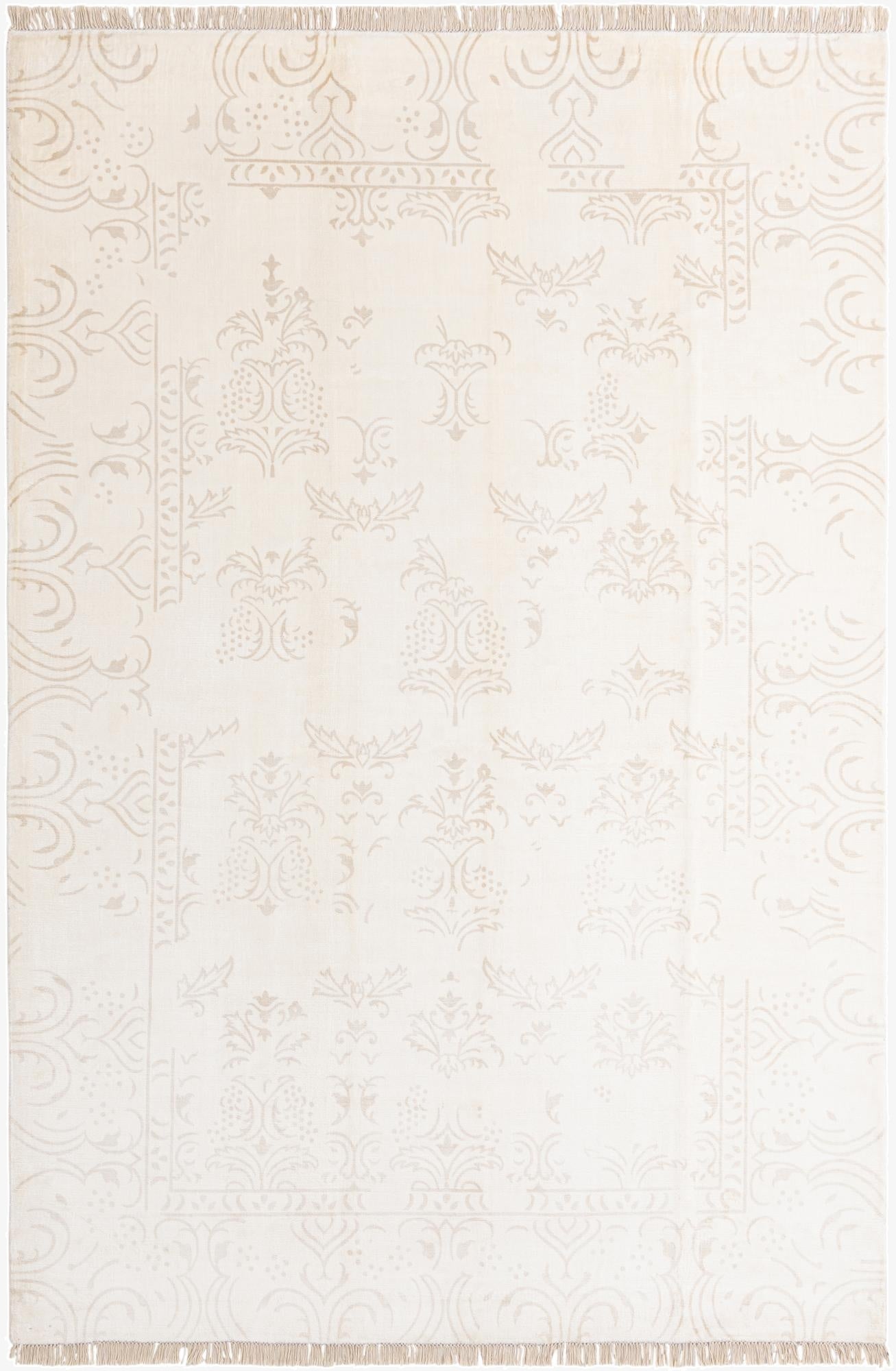  6' 7 x 9' 9  Hand Knotted Darya Wool Rug