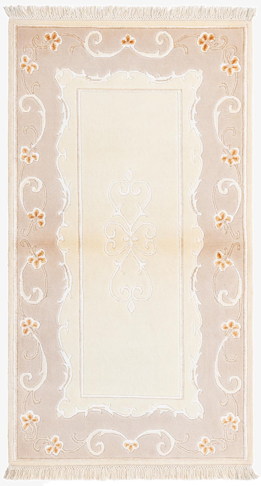  2' 8 x 4' 11  Hand Knotted Darya Wool Rug