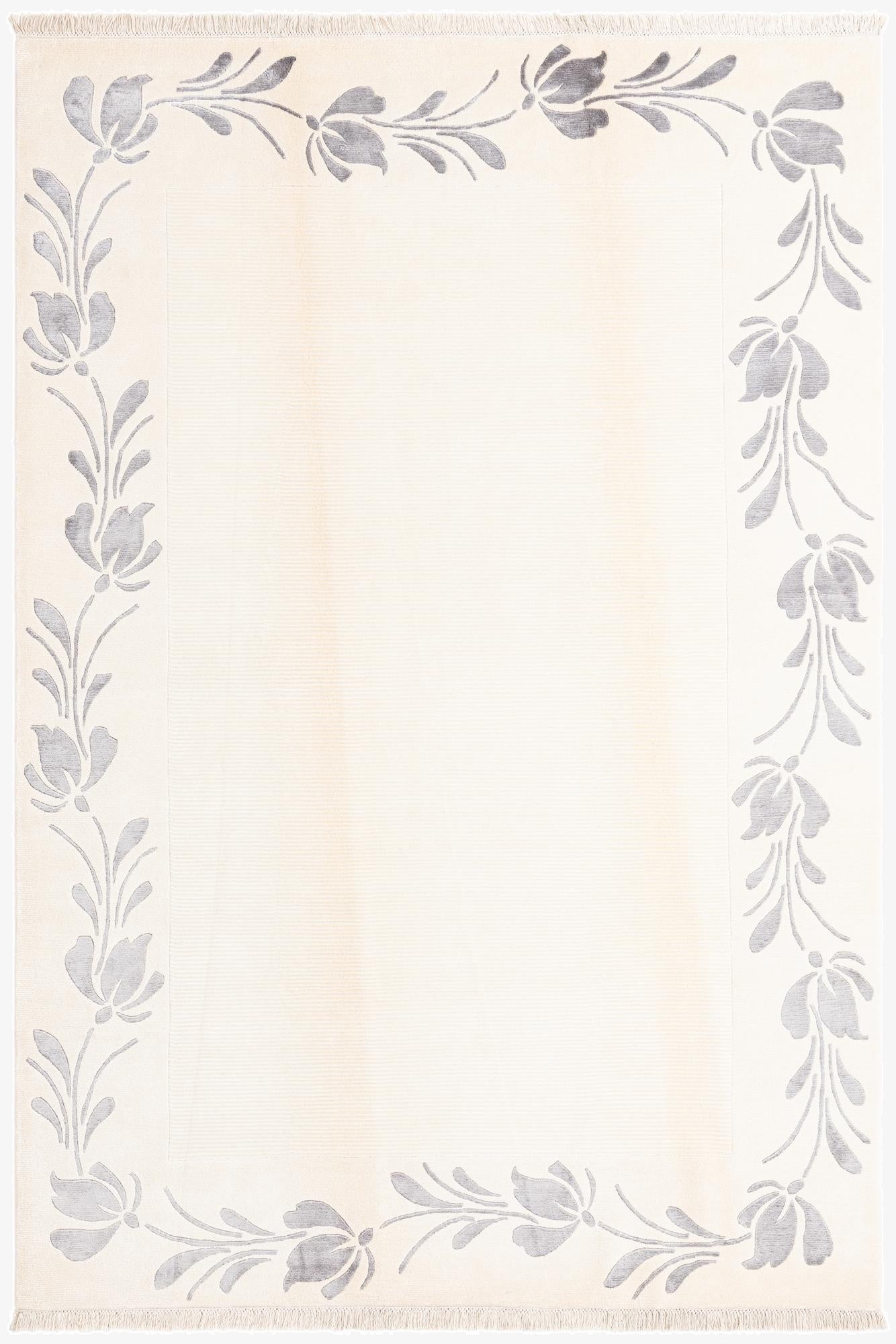  6' 7 x 9' 9  Hand Knotted Darya Wool Rug