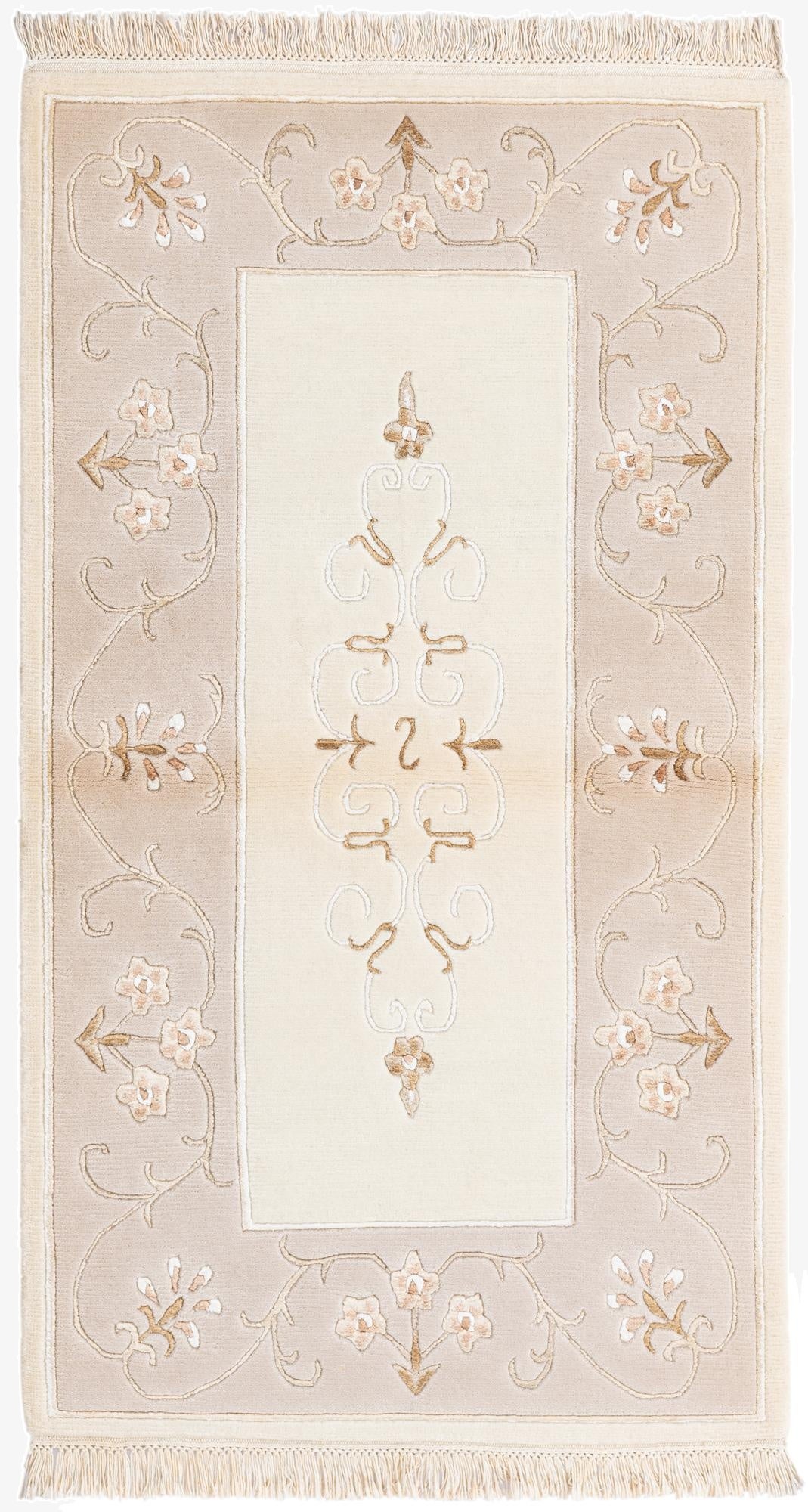  2' 8 x 4' 10  Hand Knotted Darya Wool Rug