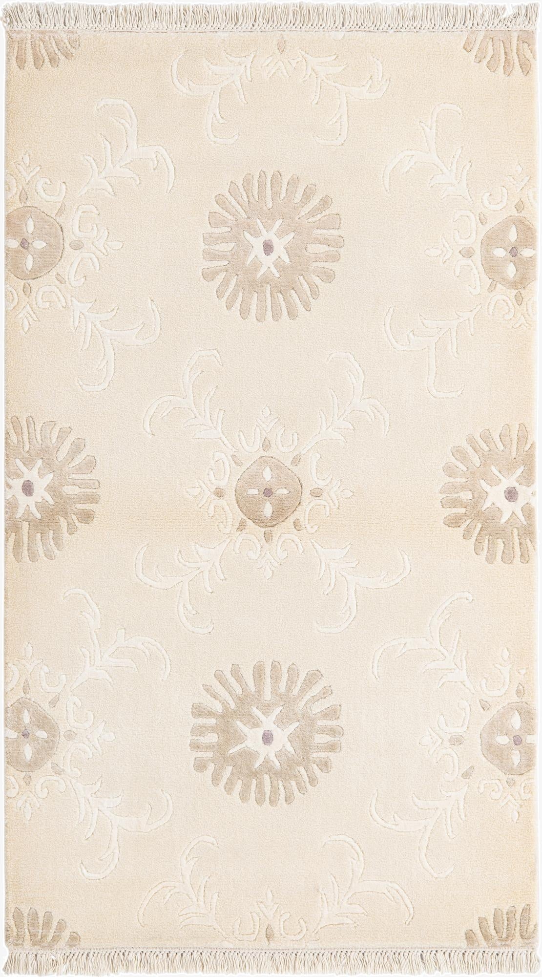  2' 11 x 5'  Hand Knotted Darya Wool Rug