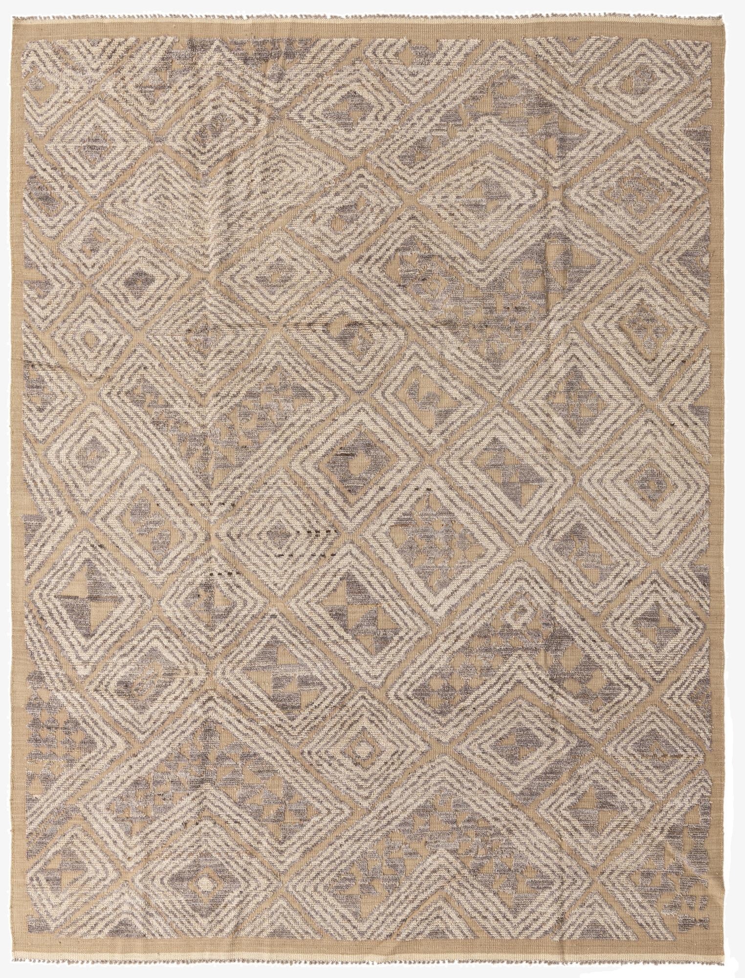  7' 9 x 10' 3  Hand Knotted Darya Wool Rug