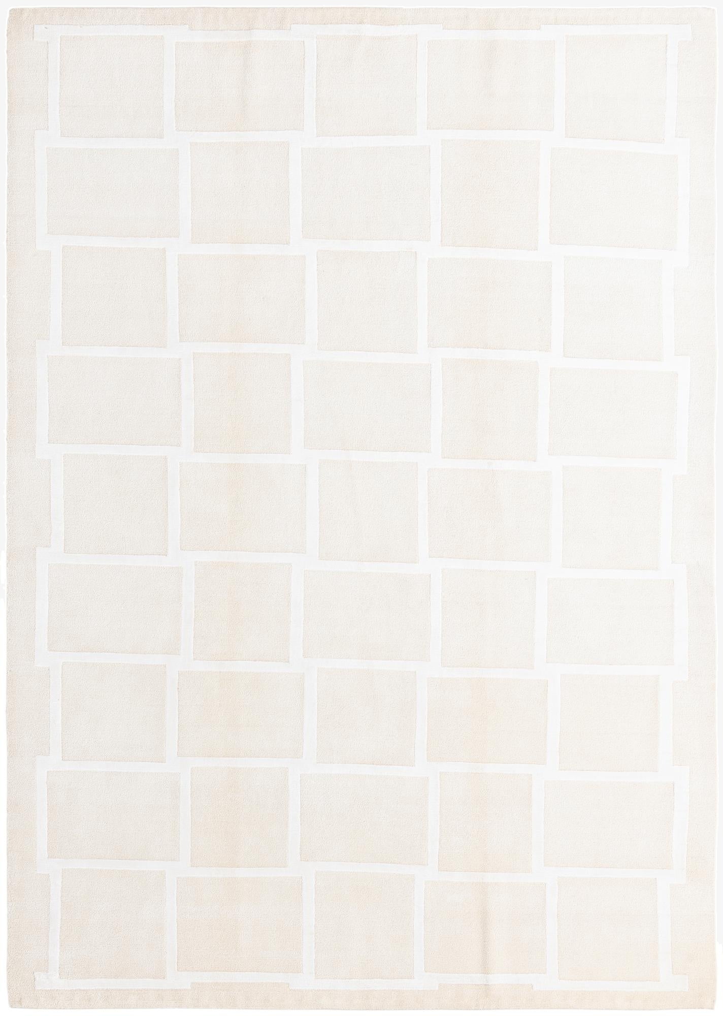  5' 9 x 8'  Hand Knotted Darya Wool Rug