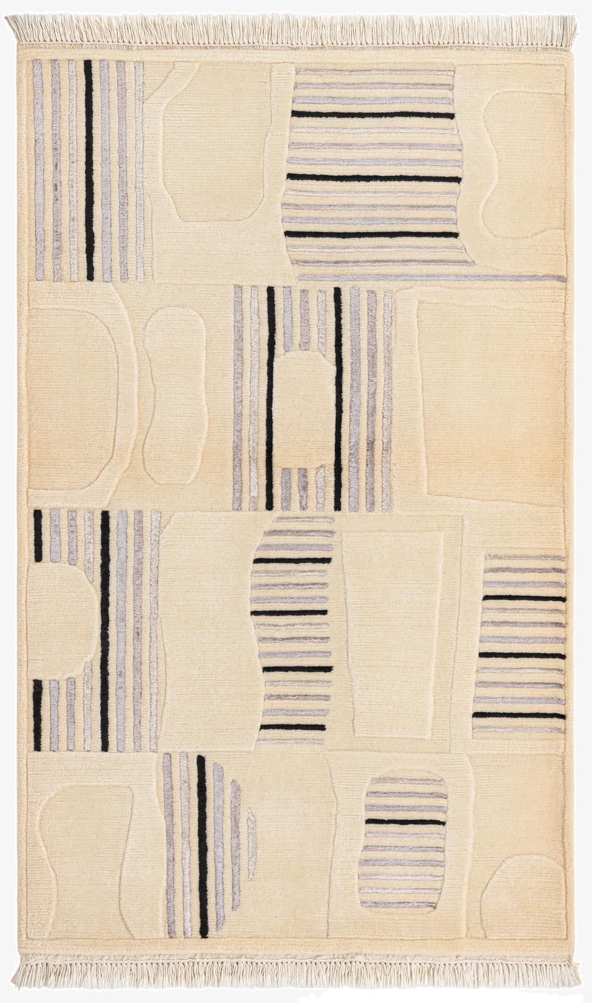  3' x 5'  Hand Knotted Darya Wool Rug