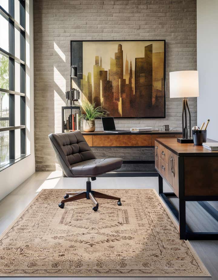 Beige 8' x 10' Eden Rug | Rugs.com